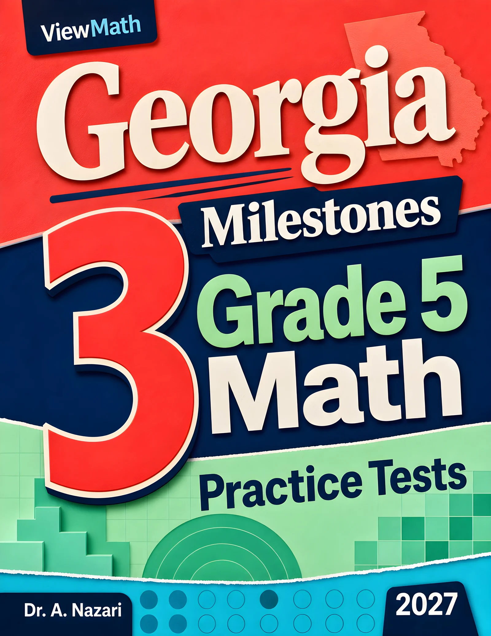 Gerogia Milestones Grade 5 Math Practice Tests Bundle: 25 Unique Tests