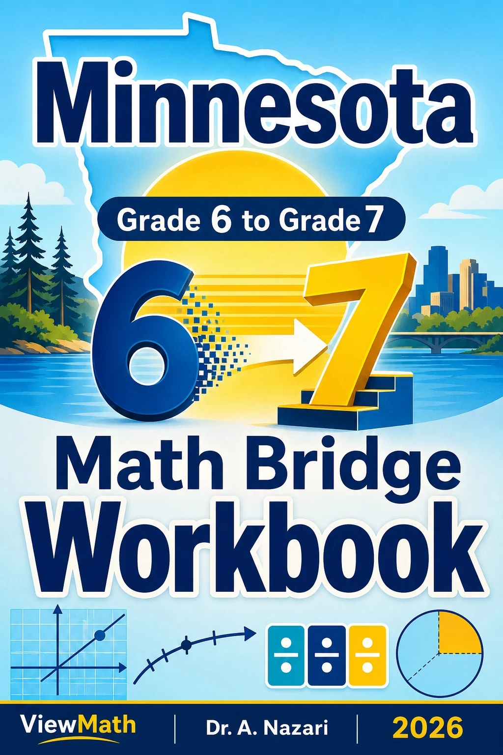 Minnesota MCA Grade 6 Math Summer Bridge Workbook