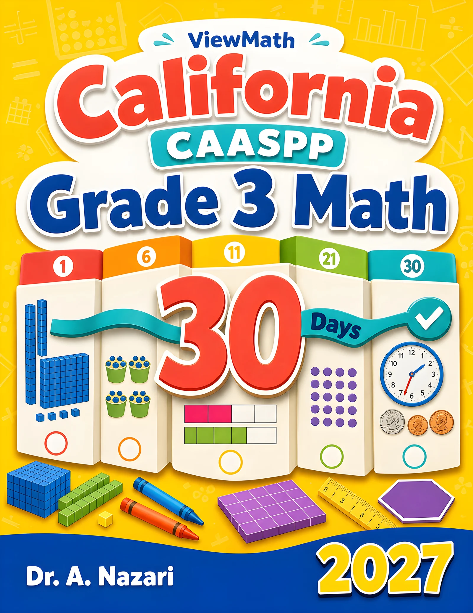 California CAASPP Grade 3 Math in 30 Days