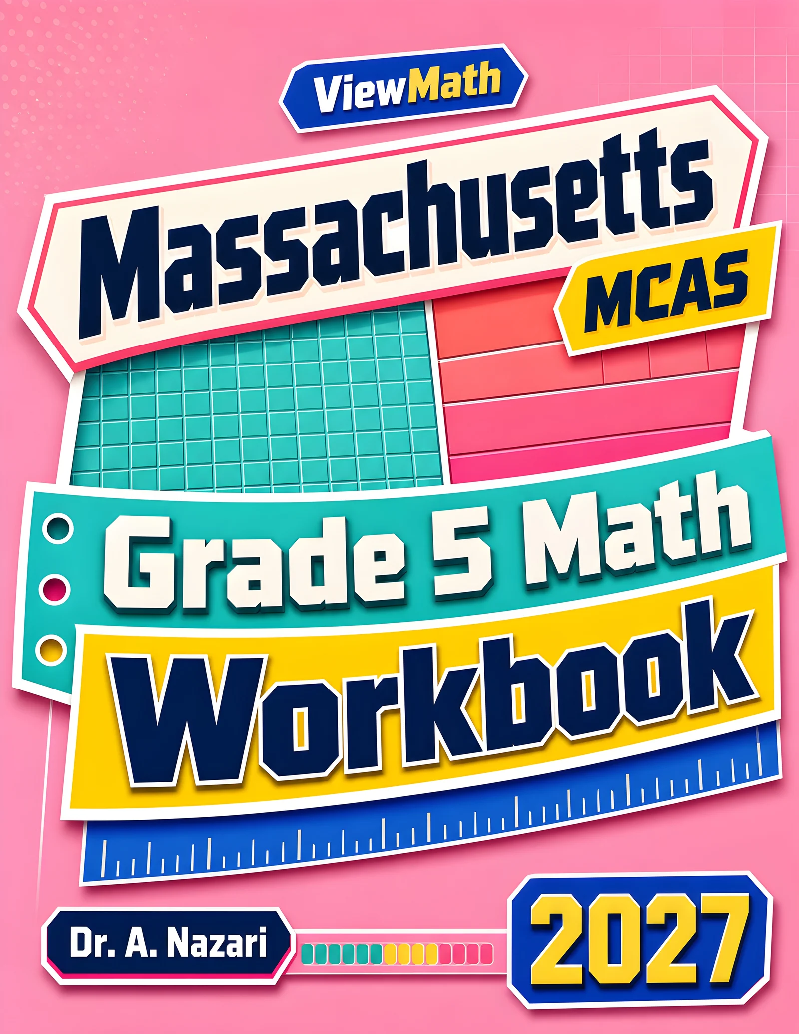 Massachusetts MCAS Grade 5 Math Workbook