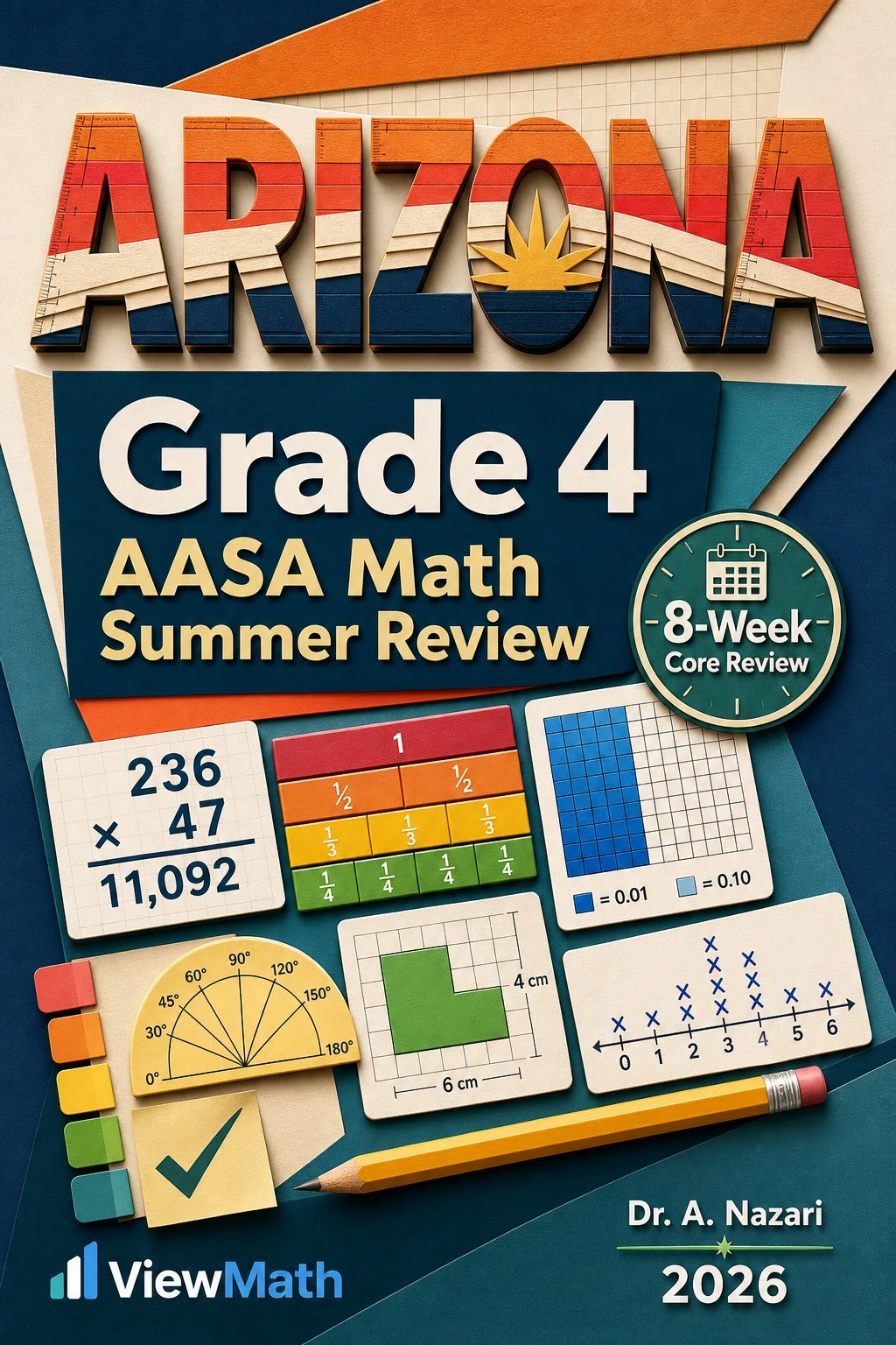 Arizona AASA Grade 4 Math Summer Review