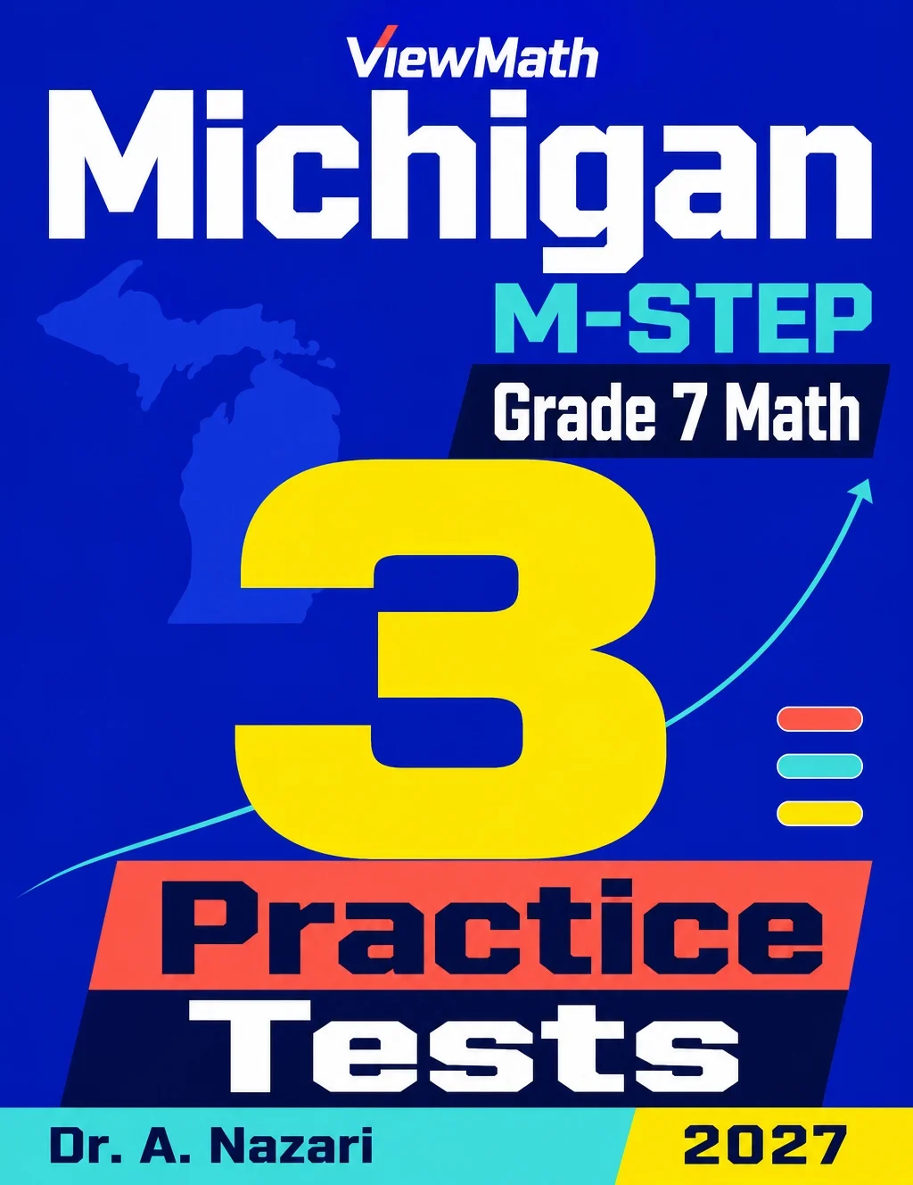 3 Michigan M-STEP Grade 7 Math Practice Tests