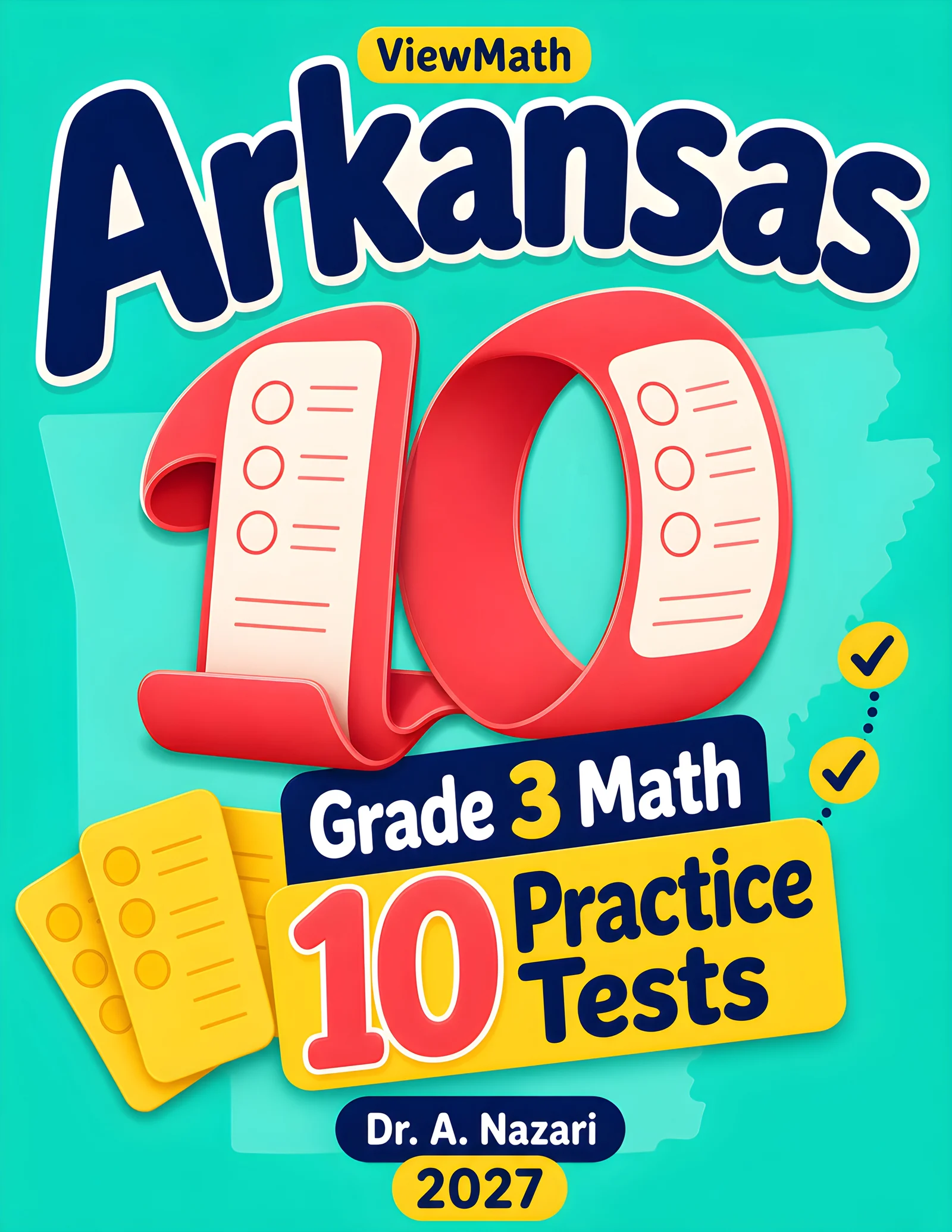 10 Arkansas ATLAS Grade 3 Math Practice Tests