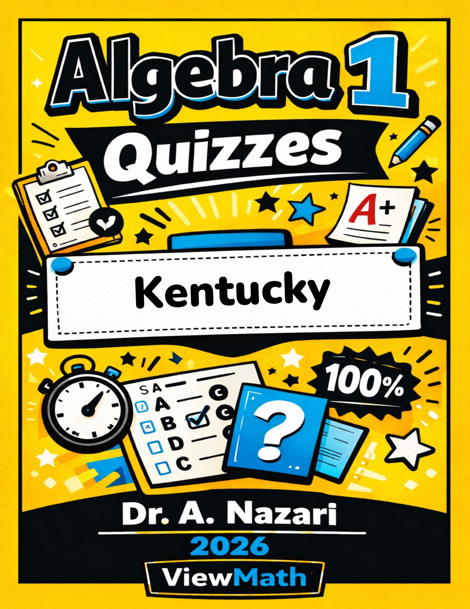 Kentucky KSA Algebra 1 Math Quizzes