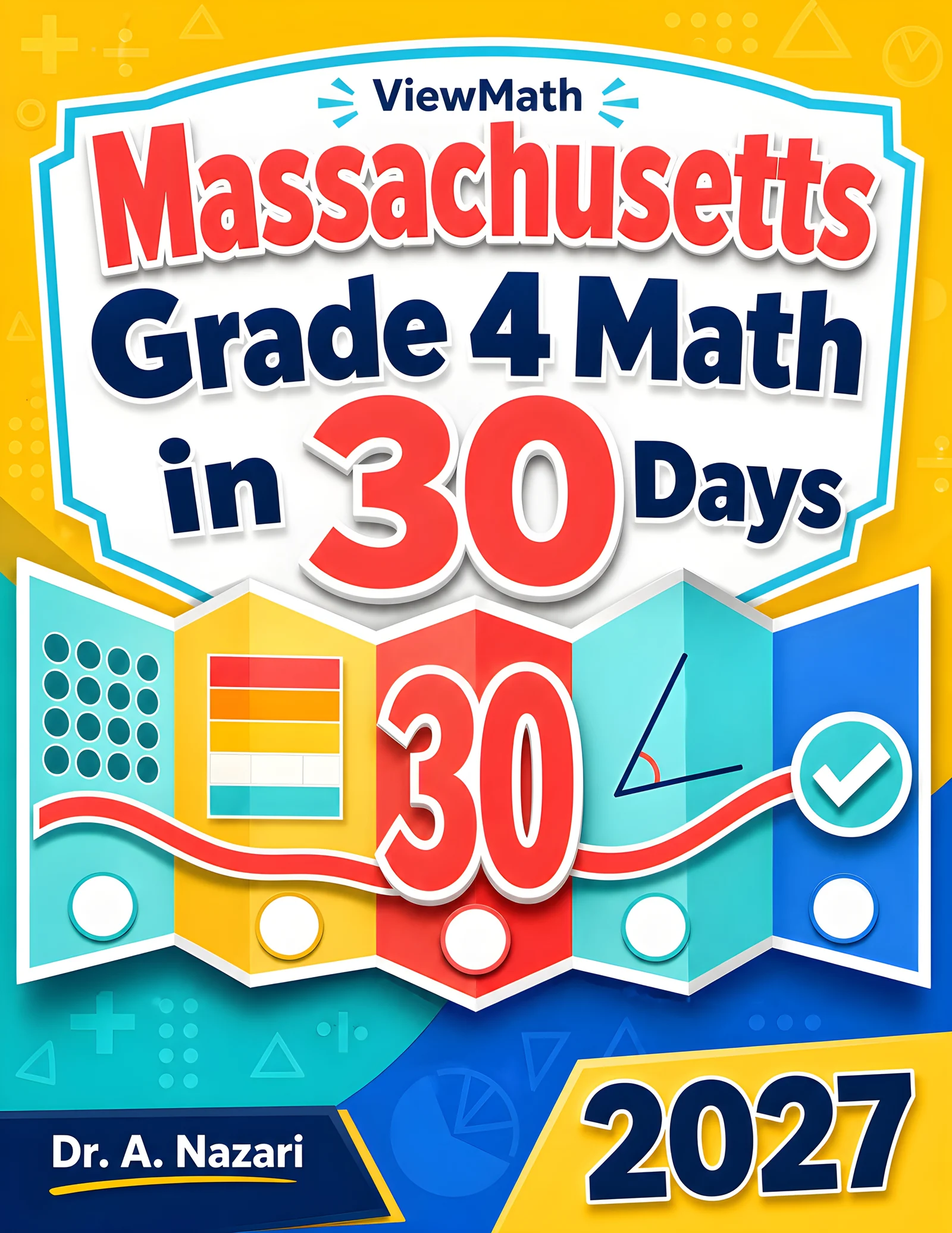 Massachusetts MCAS Grade 4 Math in 30 Days