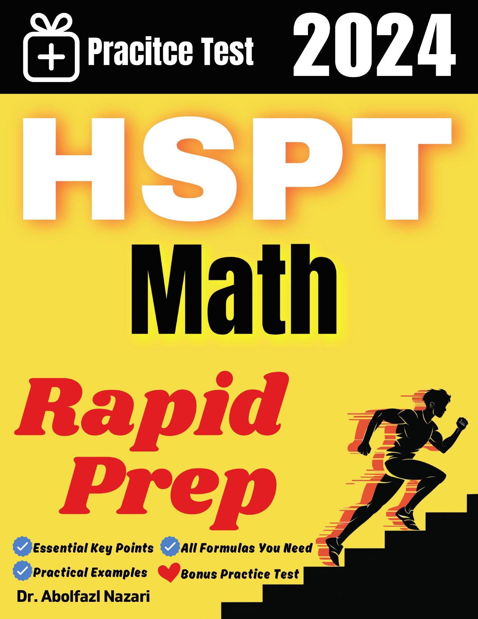 HSPT Math Rapid Prep: Prep Book with Key Points, Examples, and Formula Sheet + One Full Length Practice Test