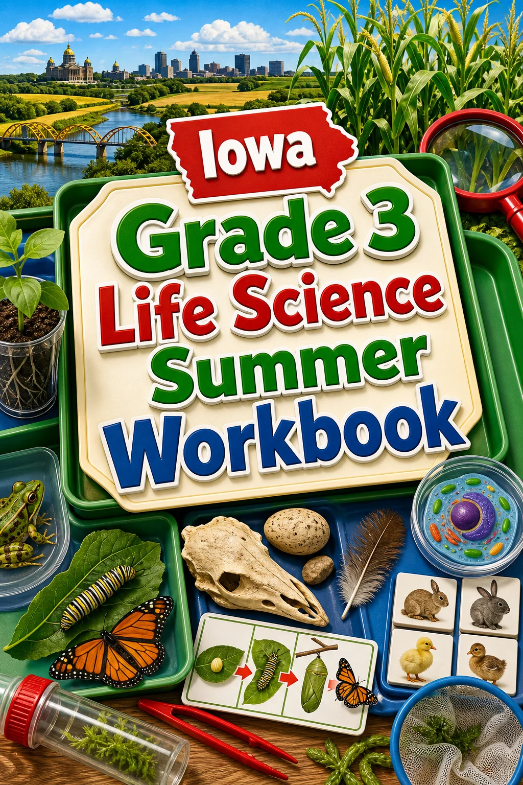 Iowa Grade 3 Life Science Summer Workbook