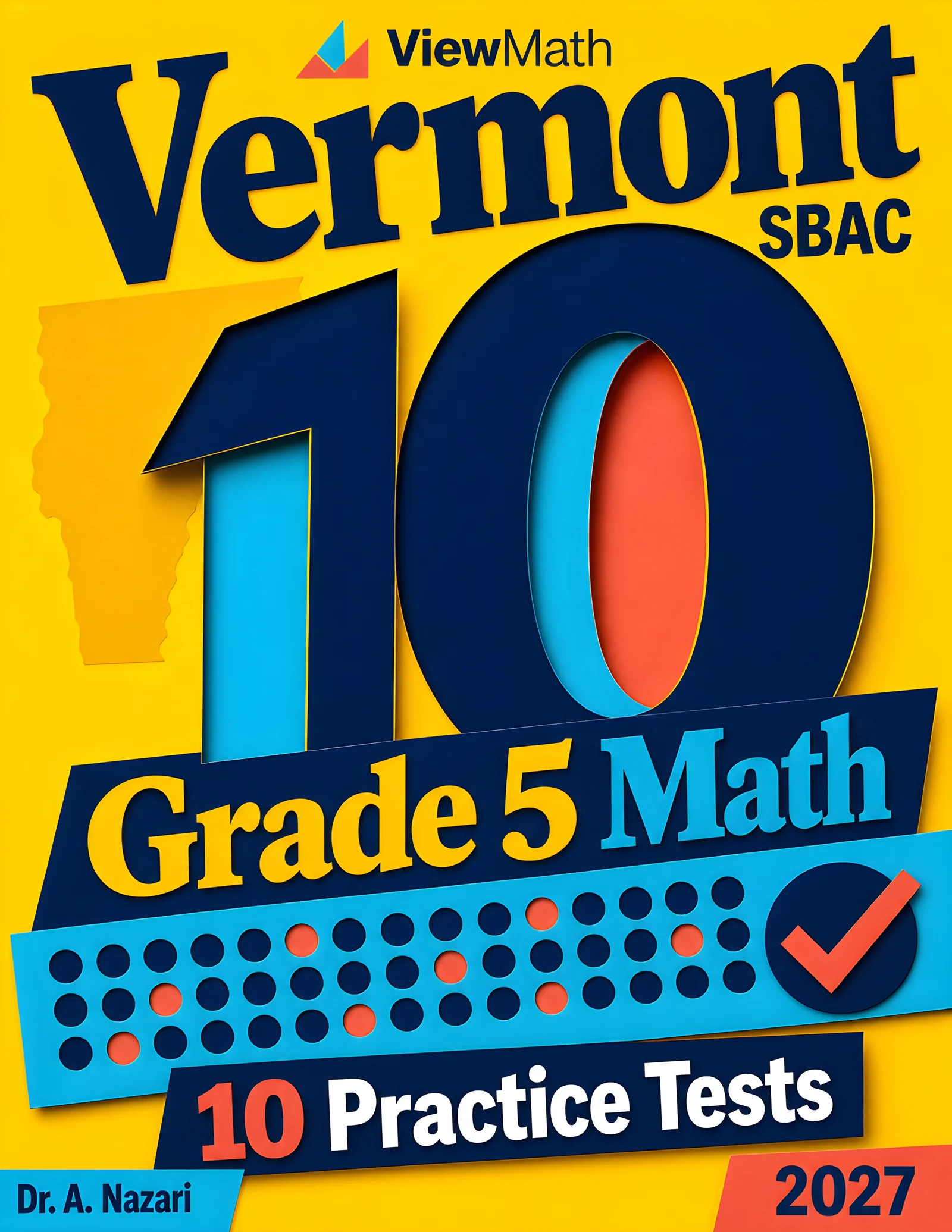 10 Vermont SBAC Grade 5 Math Practice Tests