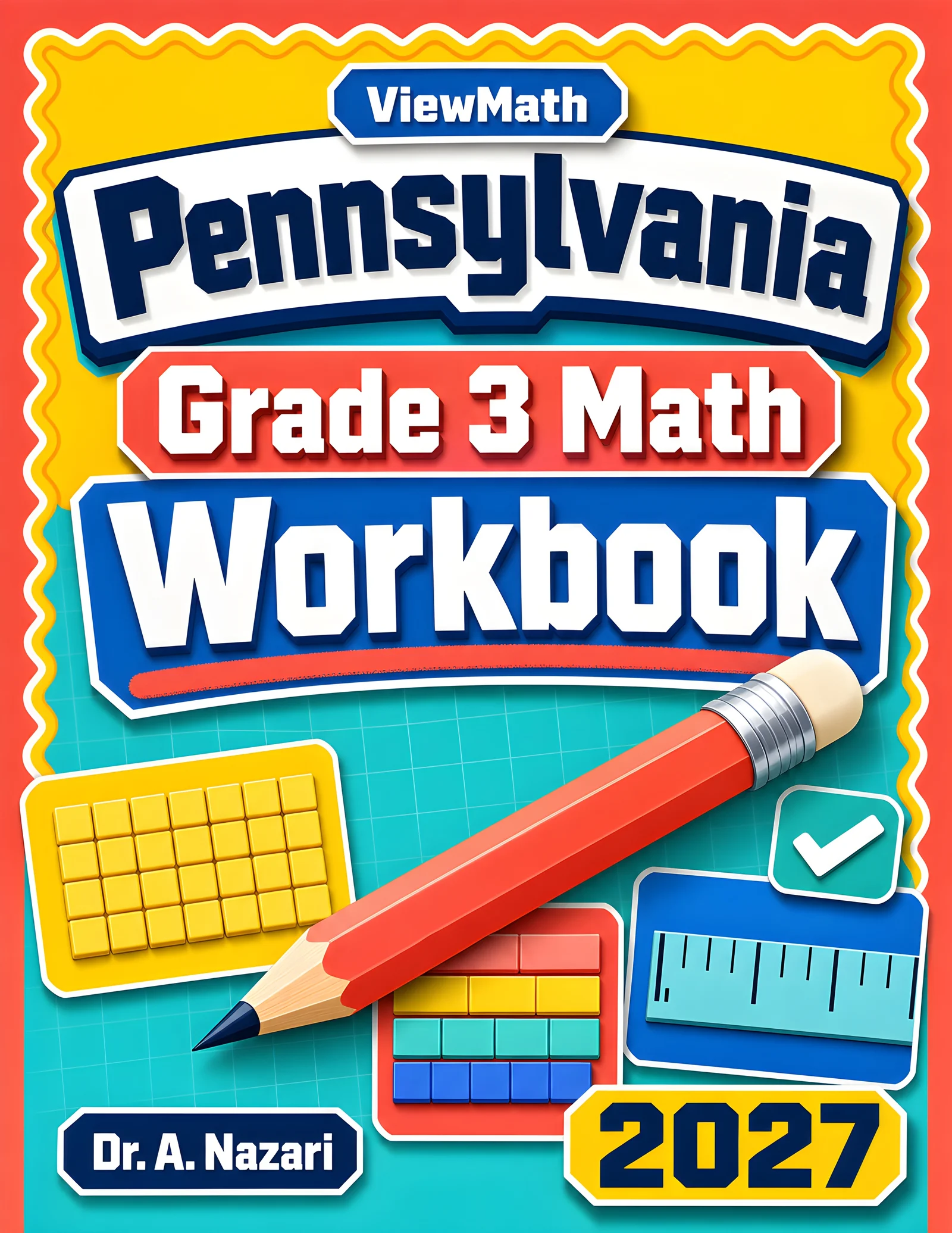 Pennsylvania PSSA Grade 3 Math Workbook