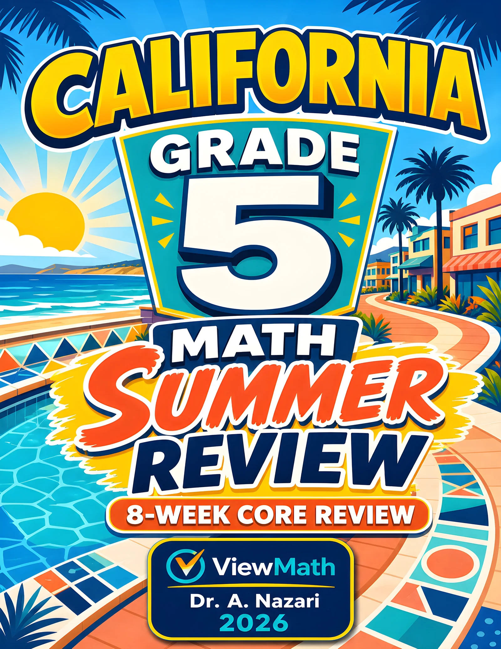 California CAASPP Grade 5 Math Summer Review