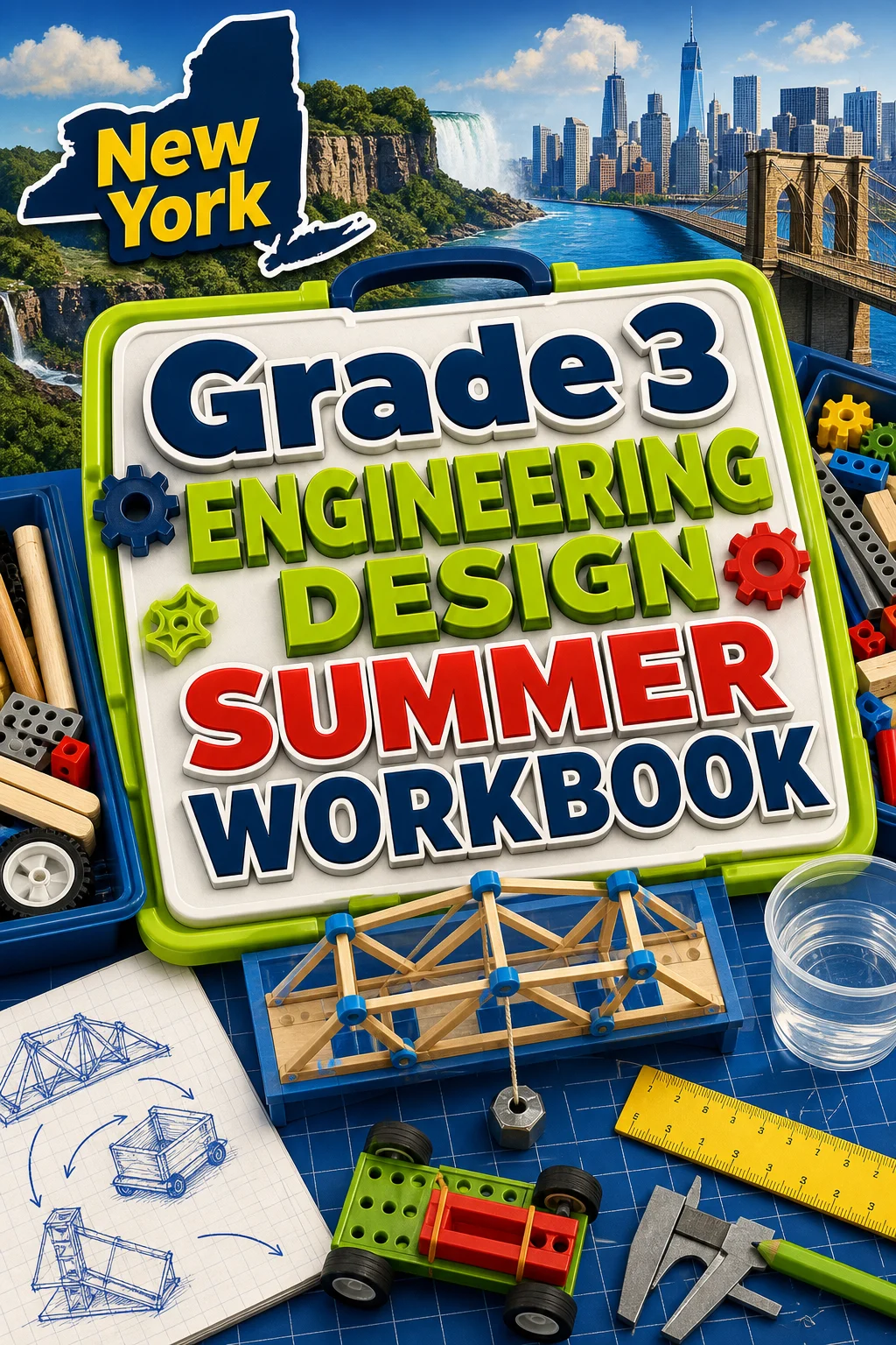 New York Grade 3 Engineering Design Summer Workbook