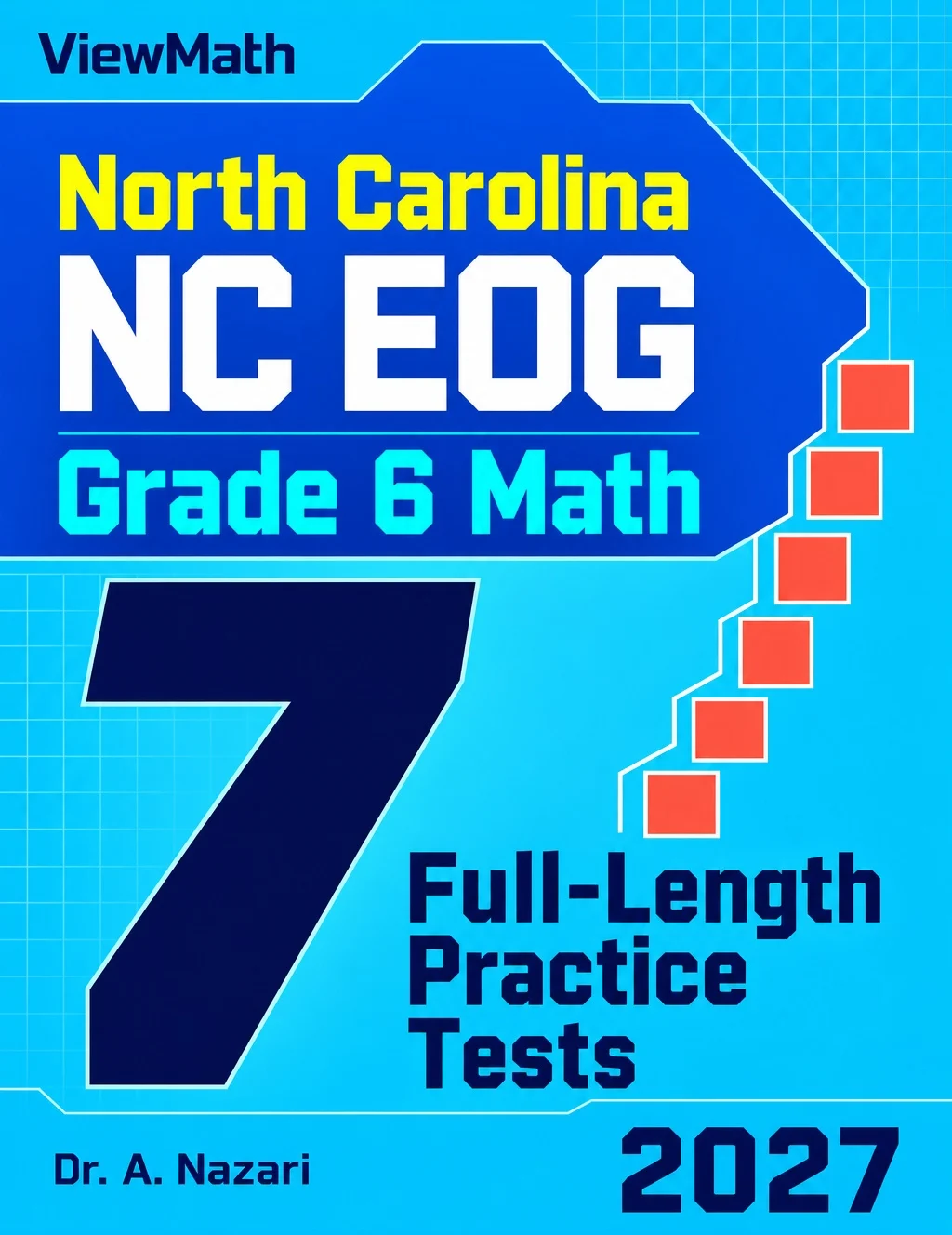 7 North Carolina NC EOG Grade 6 Math Practice Tests