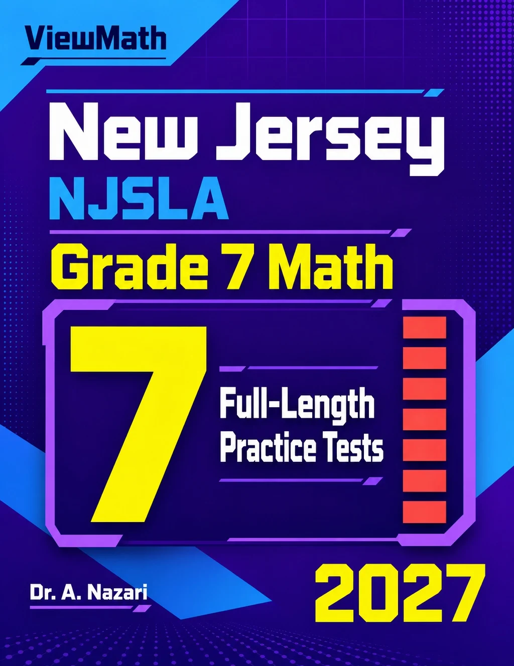 7 New Jersey NJSLA Grade 7 Math Practice Tests