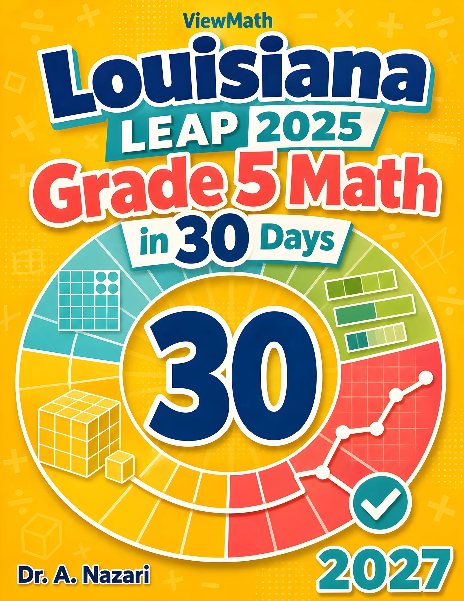Louisiana LEAP 2025 Grade 5 Math in 30 Days