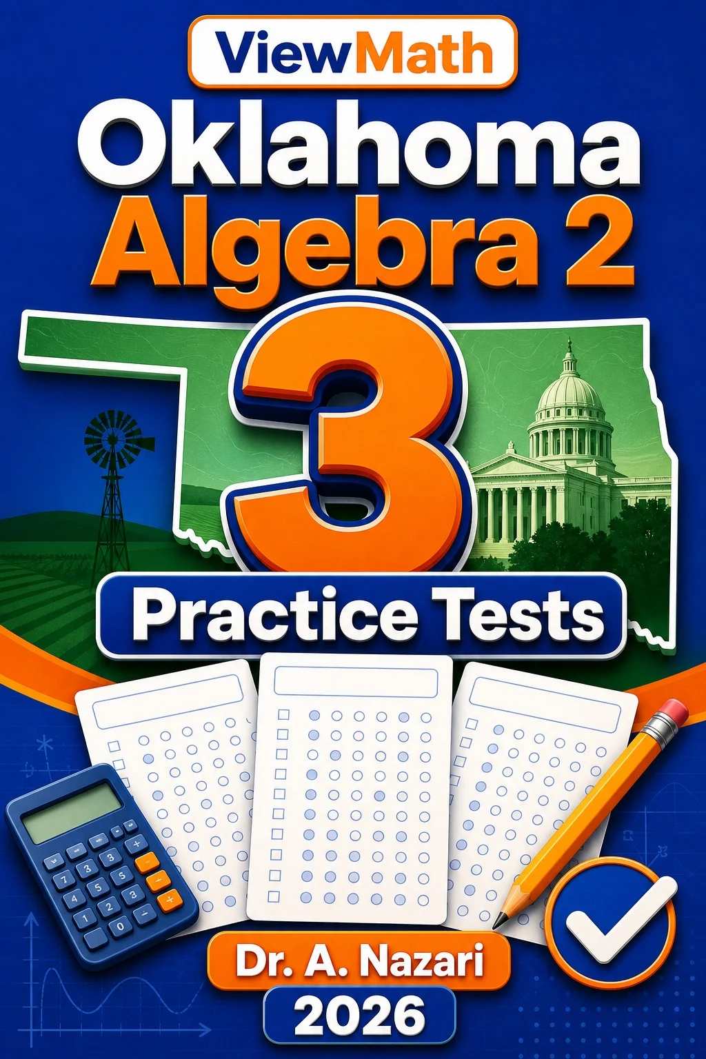3 Full-Length Oklahoma Algebra 2 Practice Tests