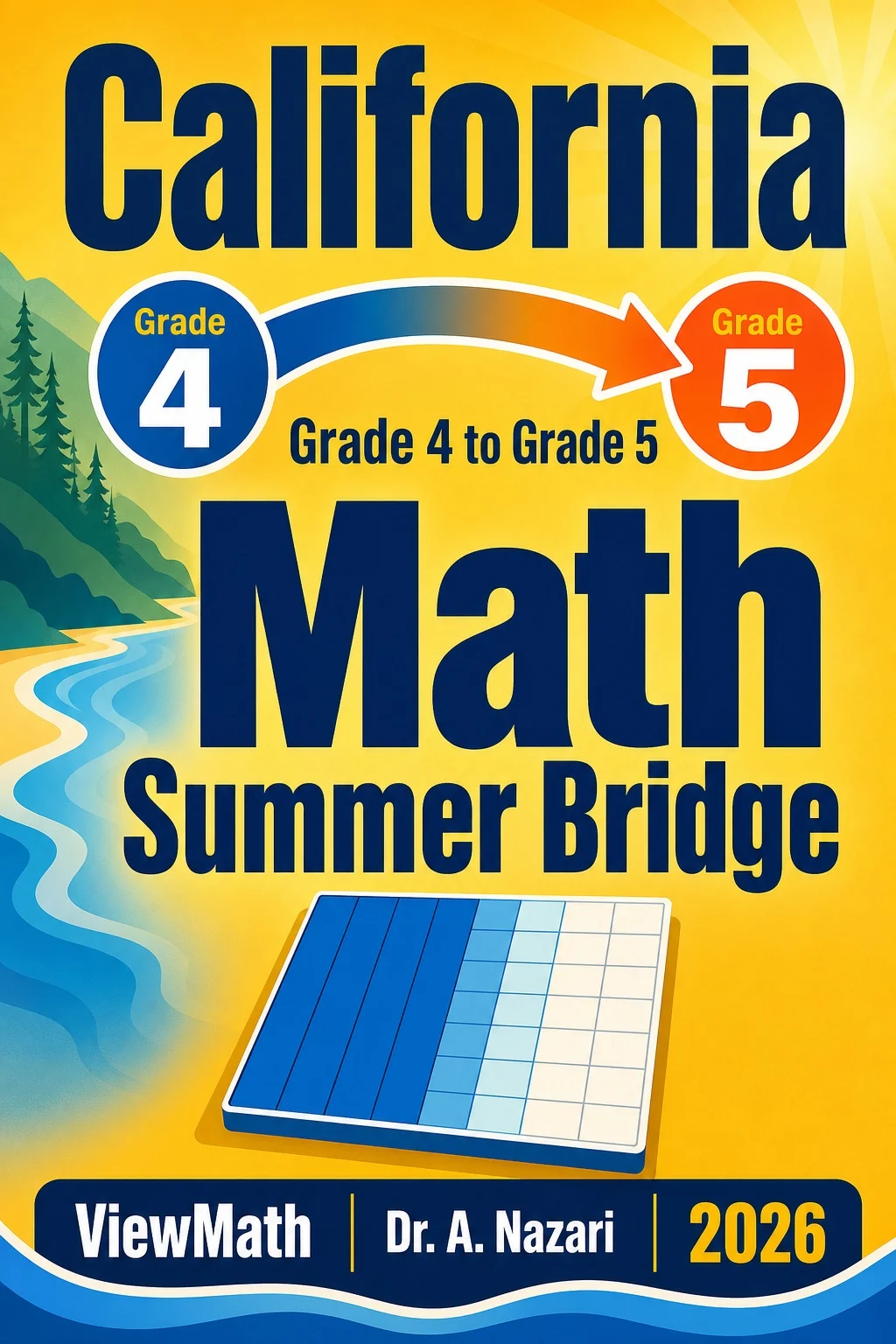 California CAASPP Grade 4 Math Summer Bridge