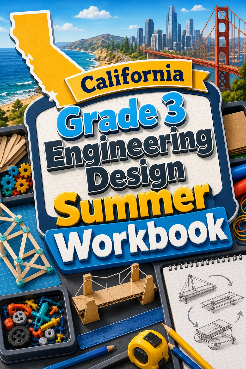 California Grade 3 Engineering Design Summer Workbook