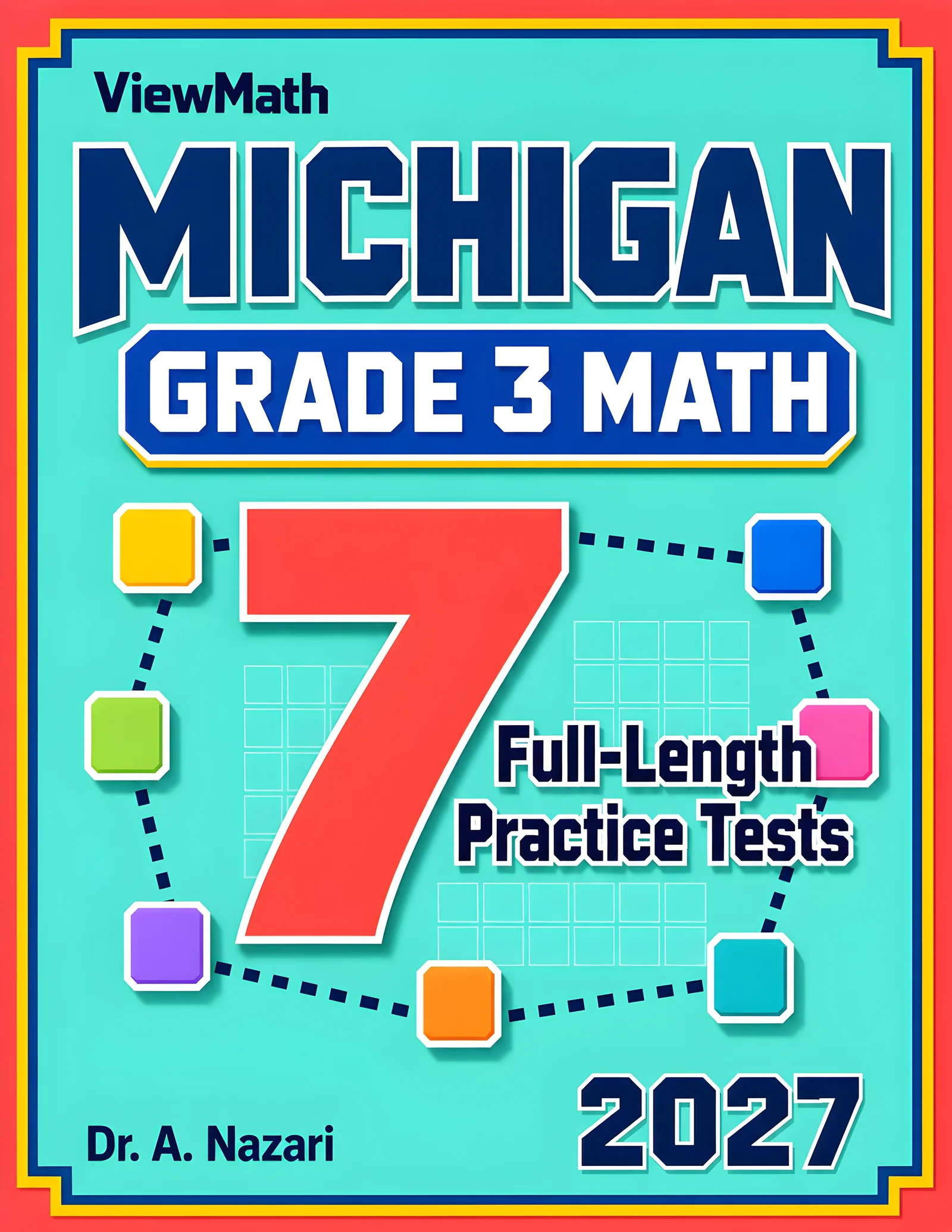 7 Michigan M-STEP Grade 3 Math Practice Tests