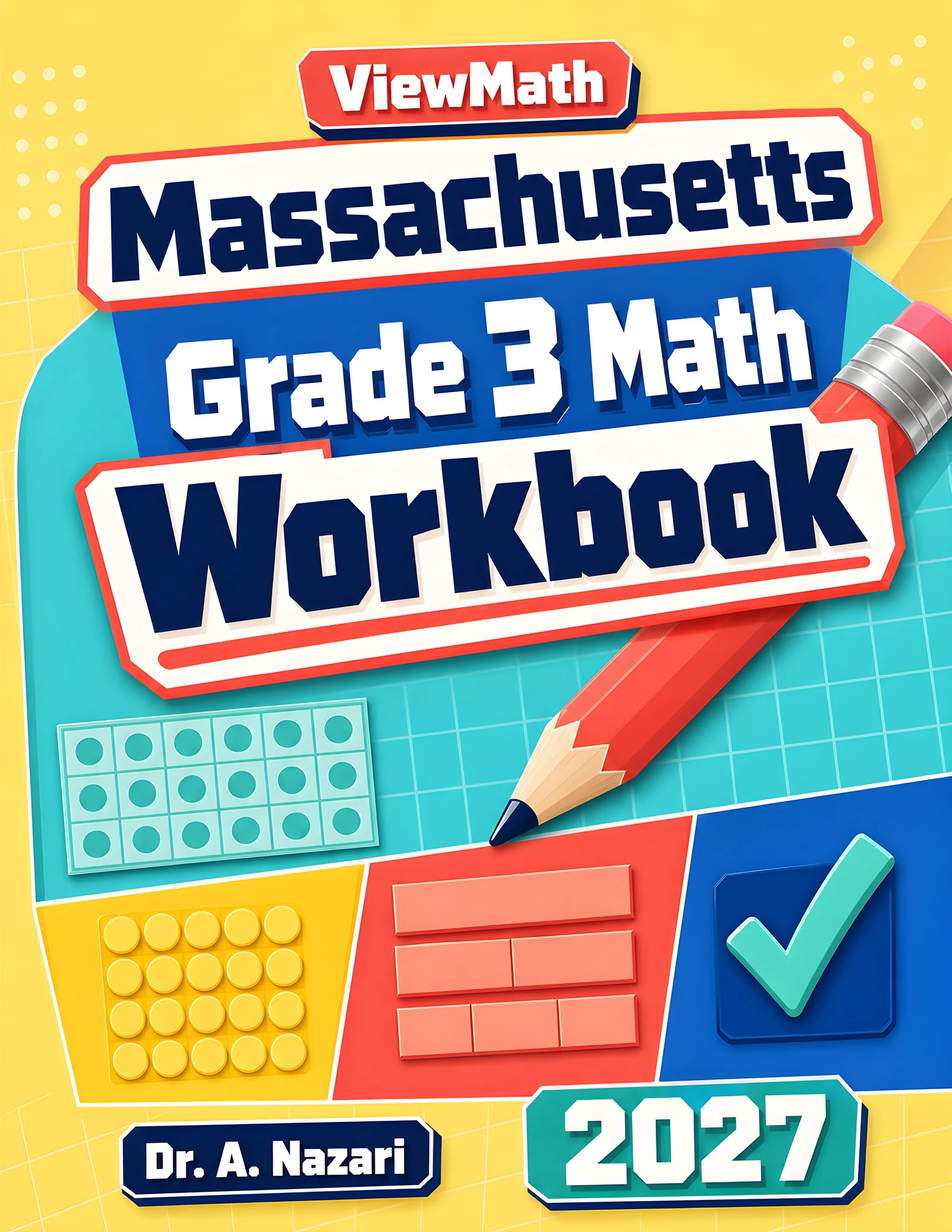 Massachusetts MCAS Grade 3 Math Workbook