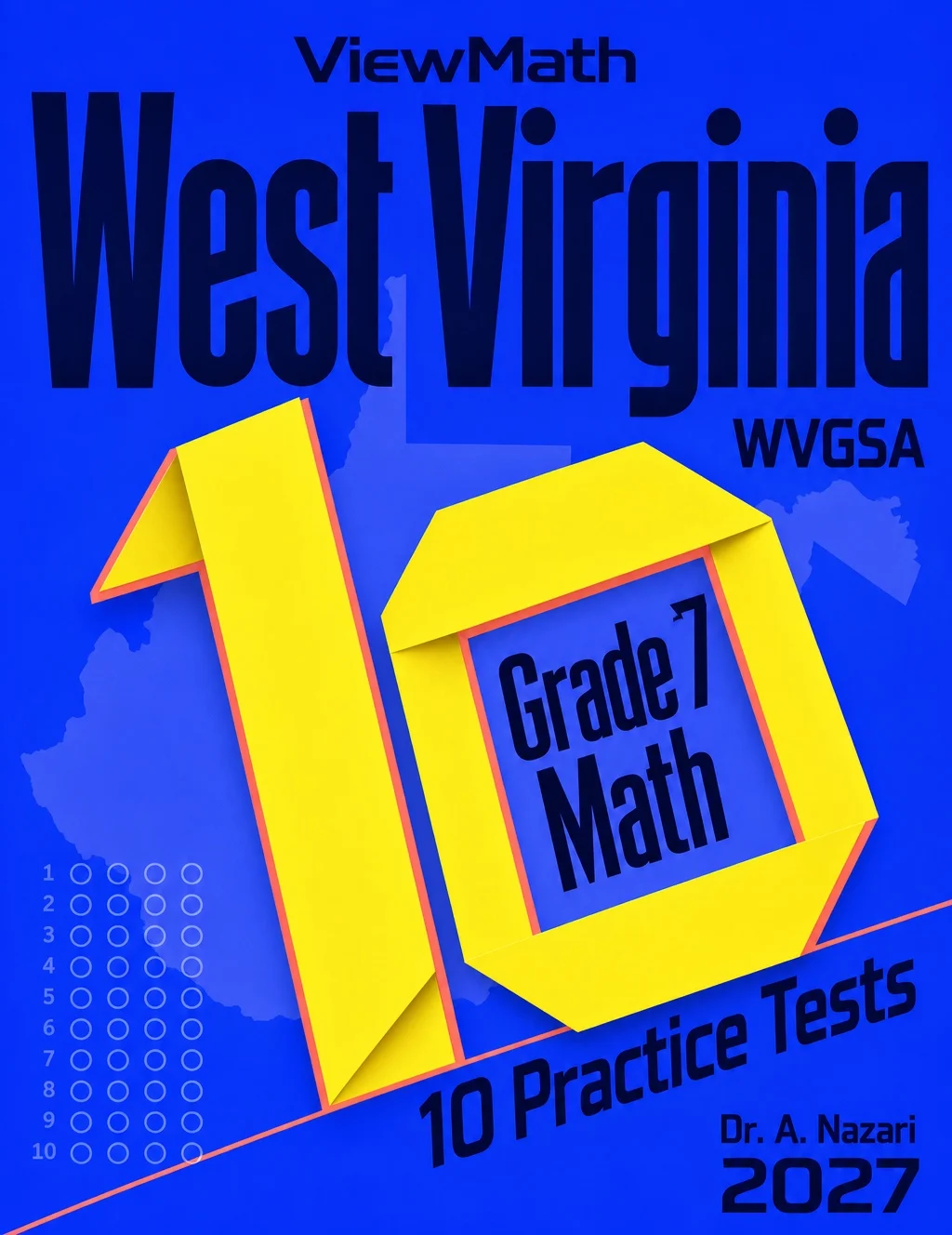10 West Virginia WVGSA Grade 7 Math Practice Tests