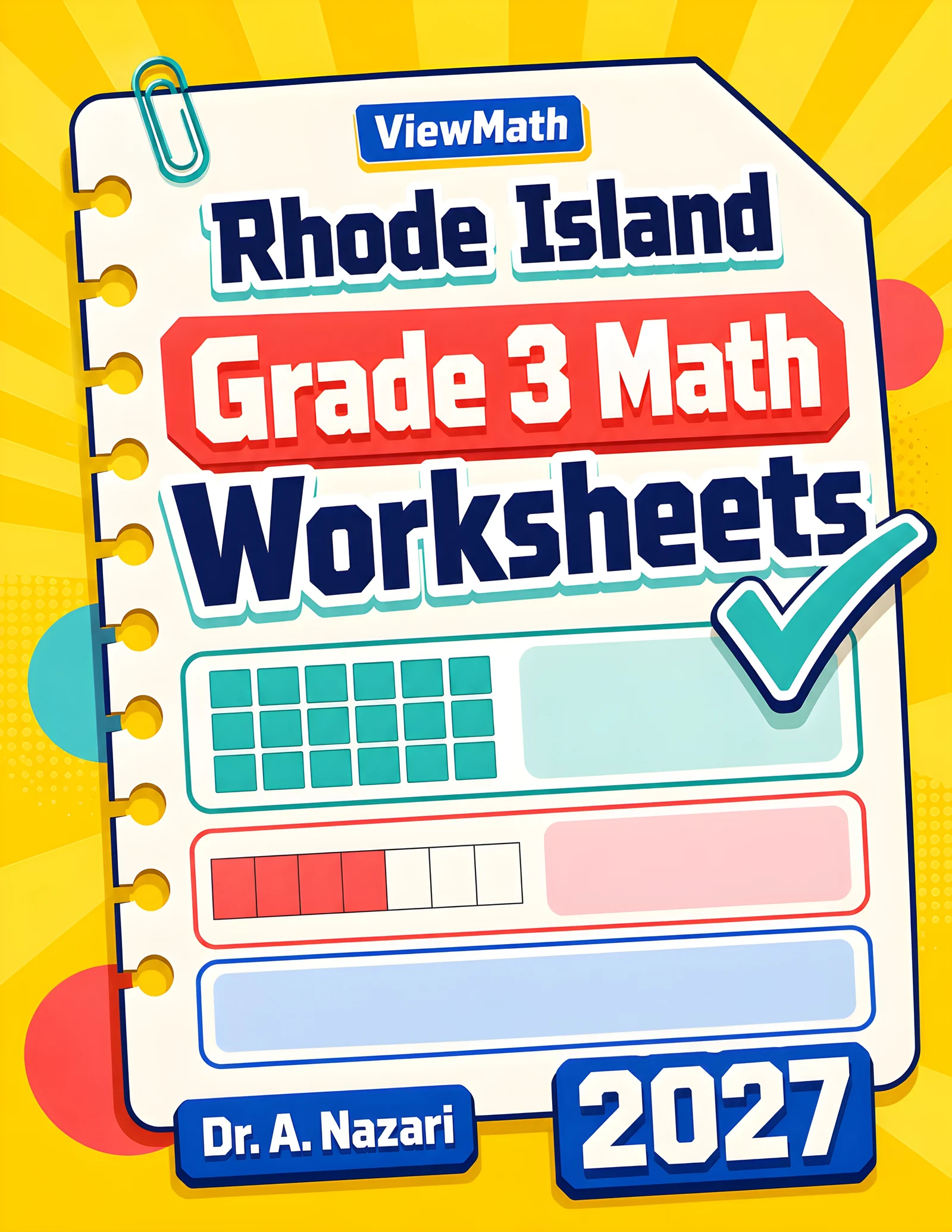 Rhode Island RICAS Grade 3 Math Worksheets