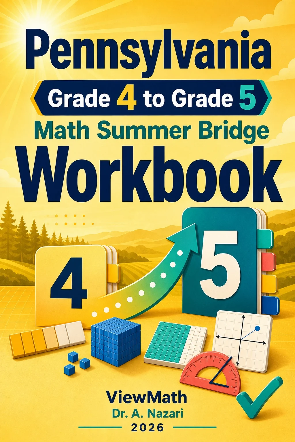 Pennsylvania PSSA Grade 4 Math Summer Bridge Workbook