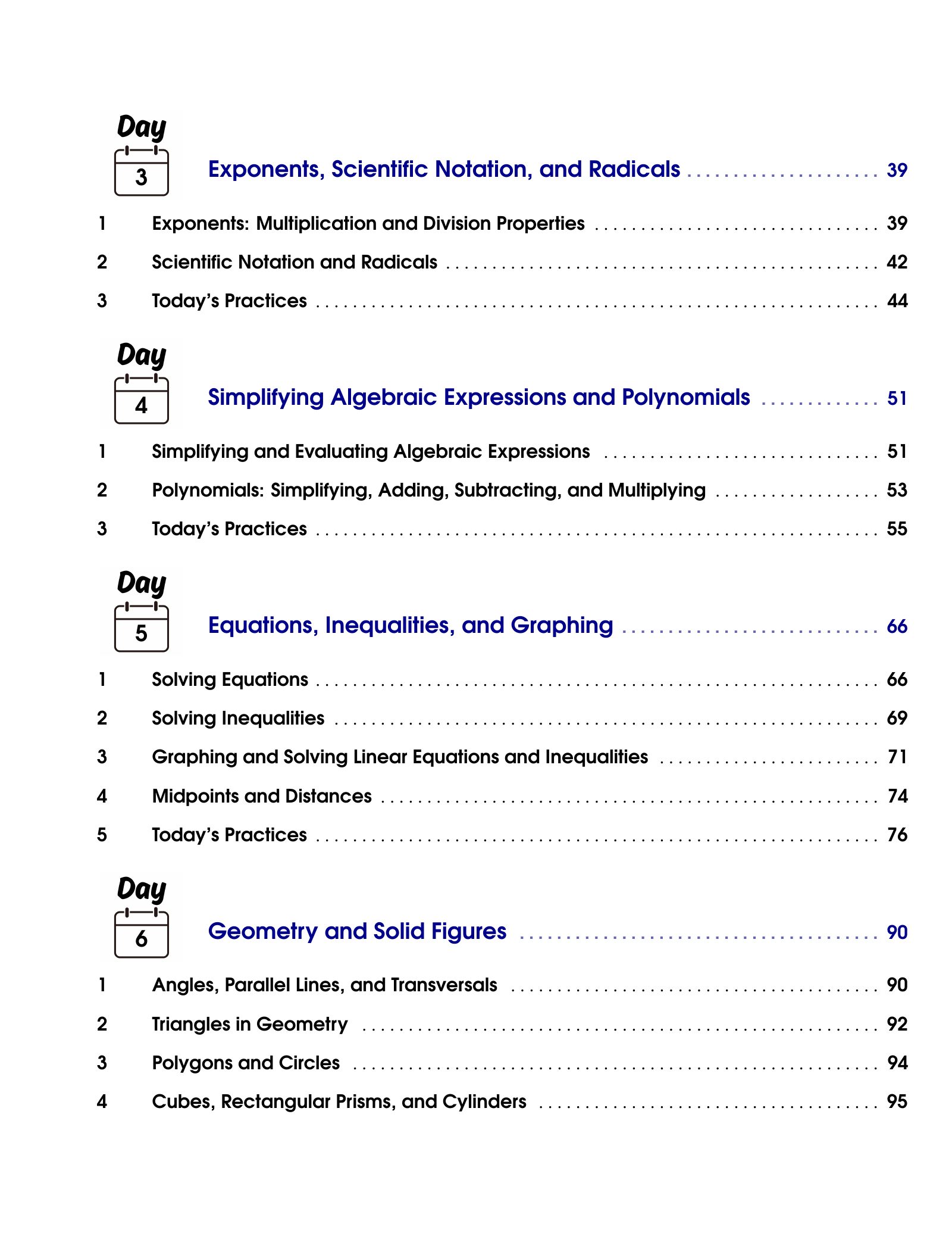 Representative ViewMath book learning or practice page
