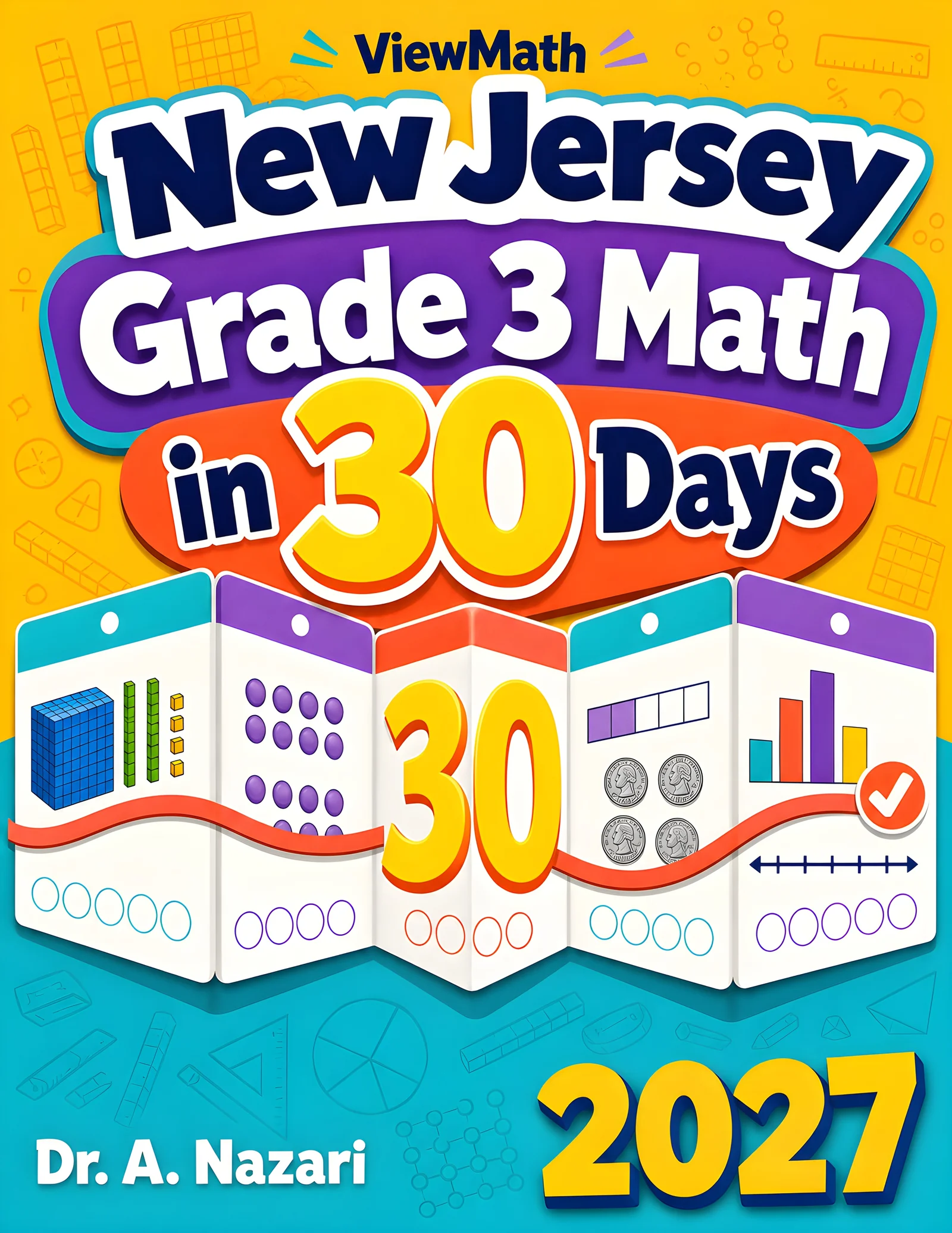 New Jersey NJSLA Grade 3 Math in 30 Days