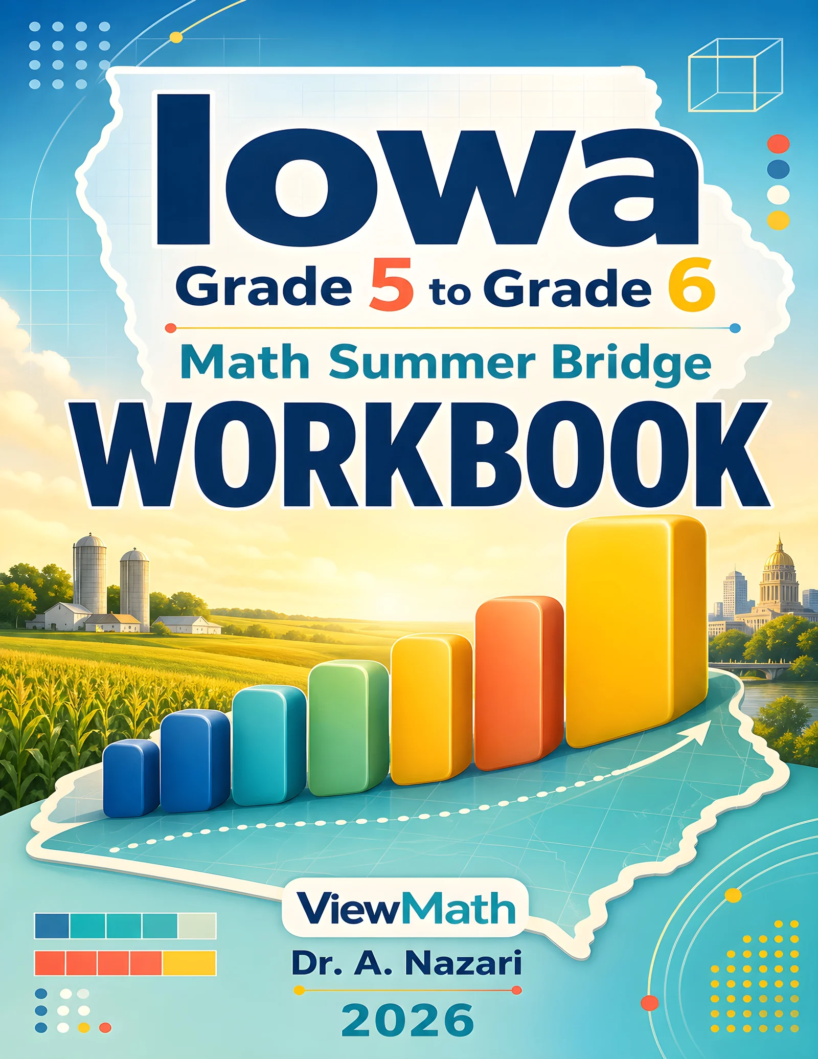 Iowa ISASP Grade 5 Math Summer Bridge Workbook