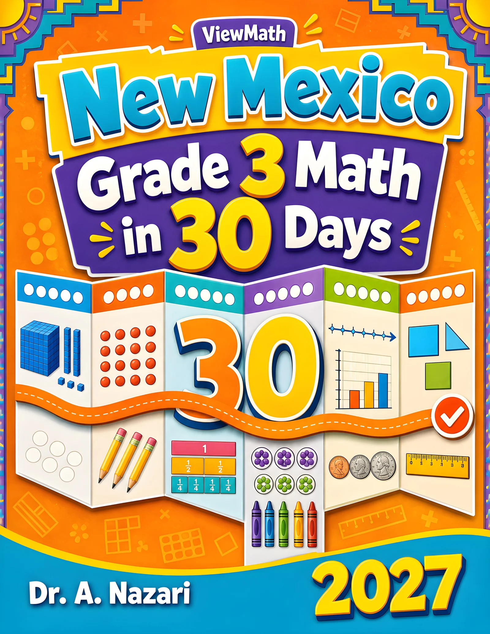 New Mexico NM-MSSA Grade 3 Math in 30 Days
