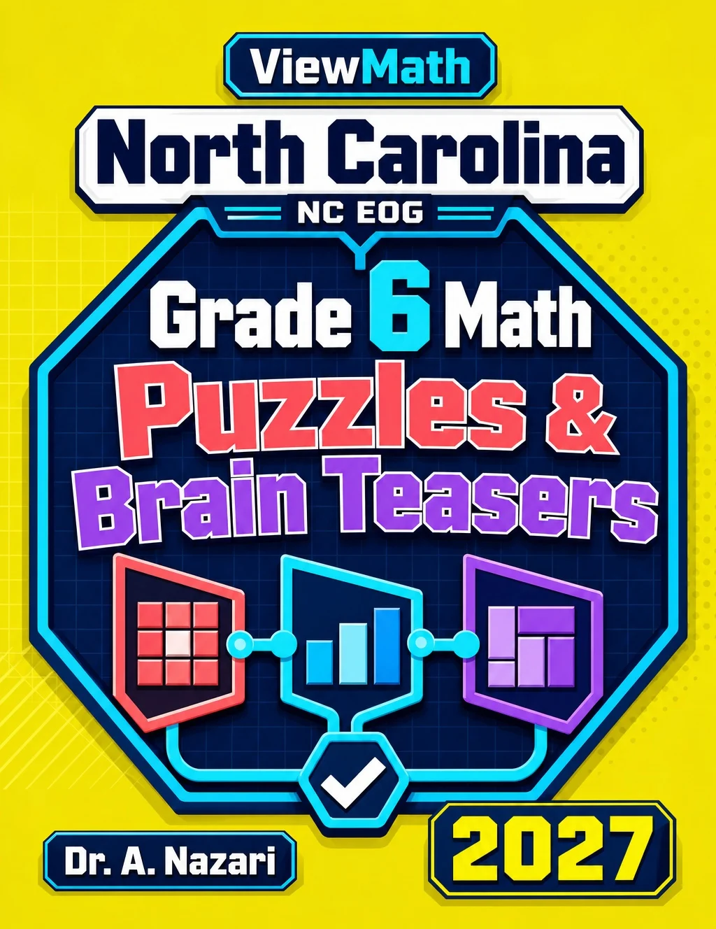 North Carolina NC EOG Grade 6 Math Puzzles and Brain Teasers