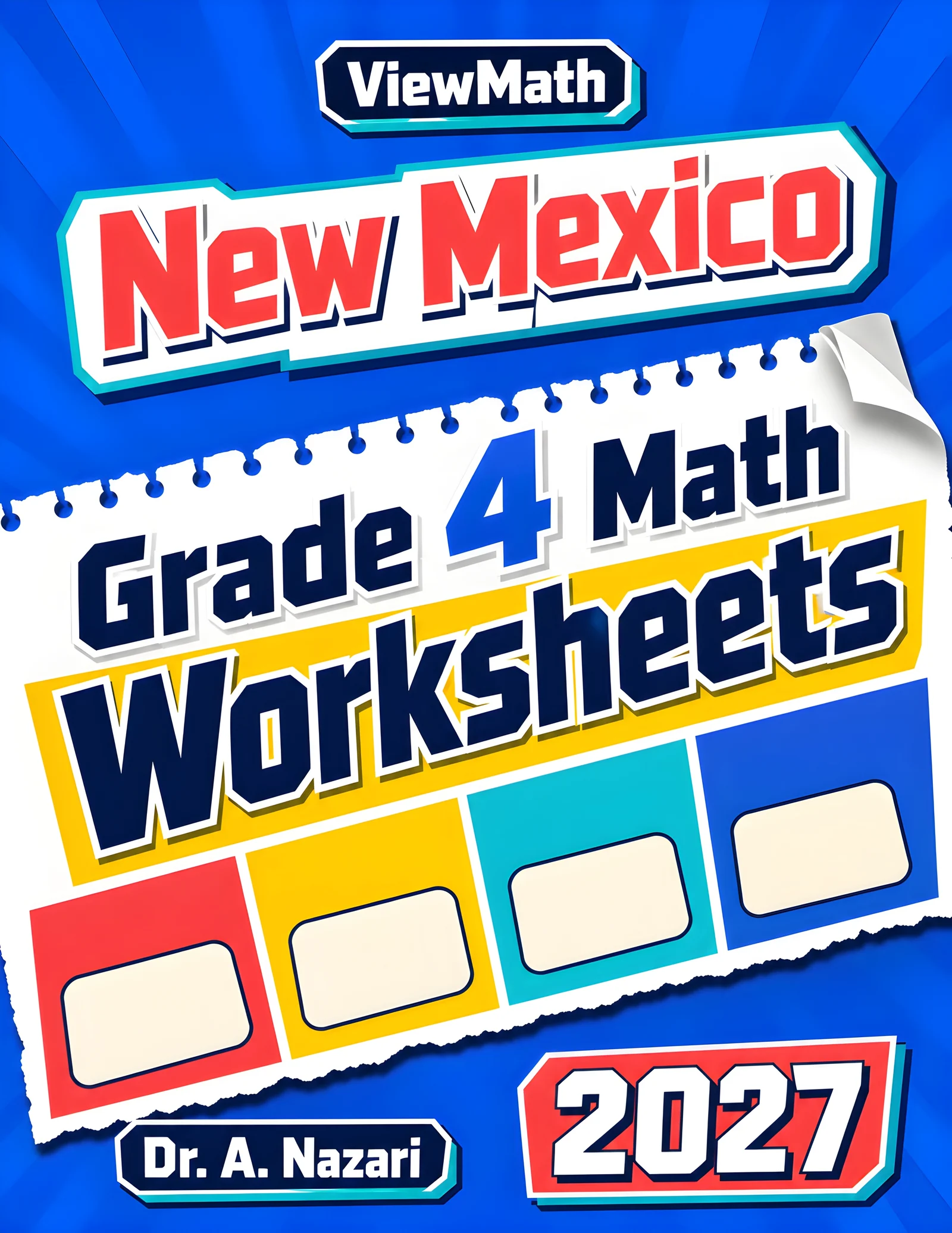 New Mexico NM-MSSA Grade 4 Math Worksheets