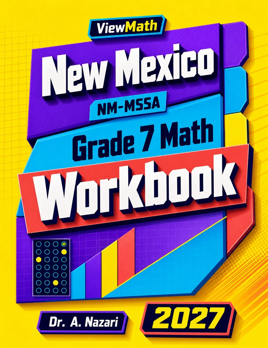 New Mexico NM-MSSA Grade 7 Math Workbook