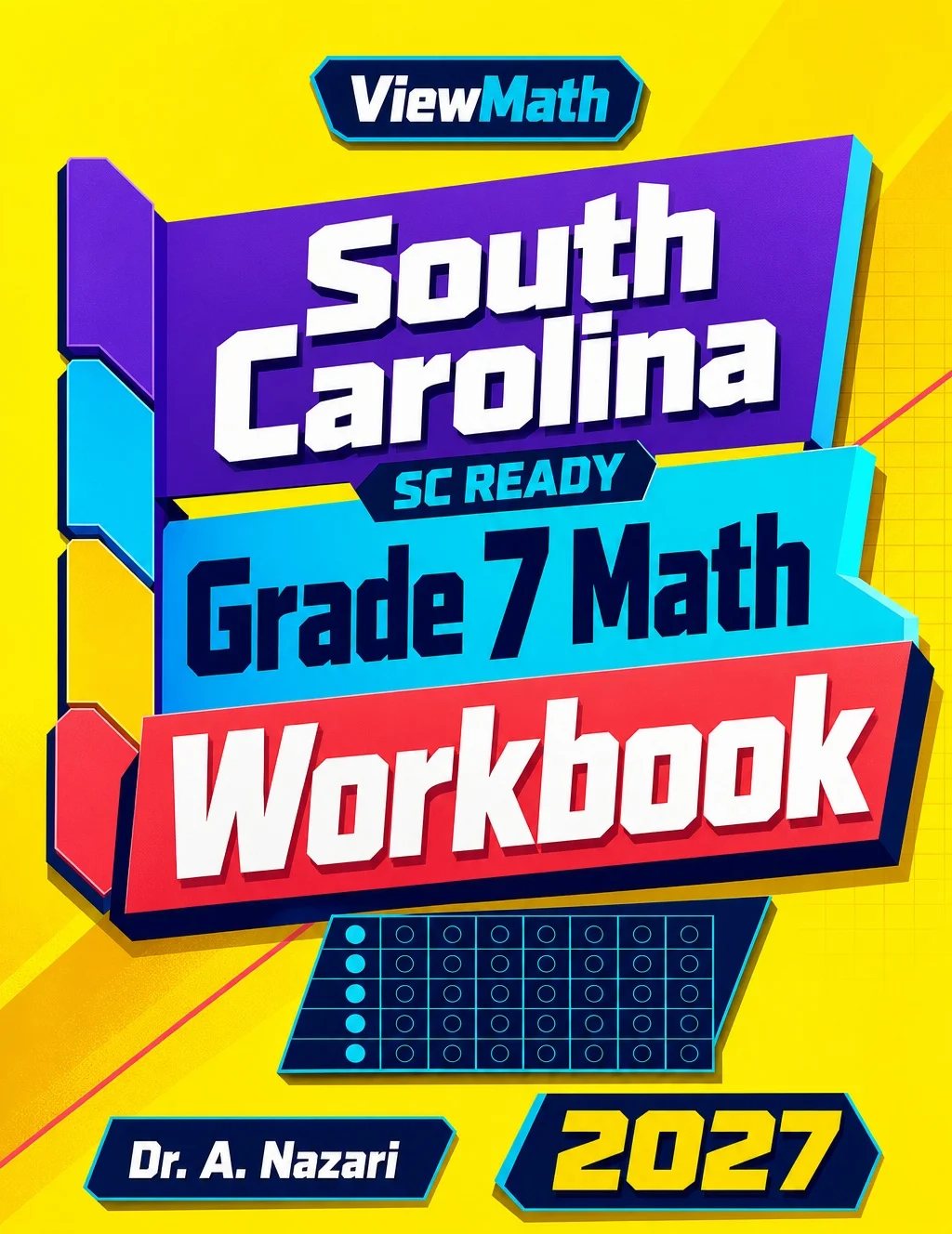 South Carolina SC READY Grade 7 Math Workbook