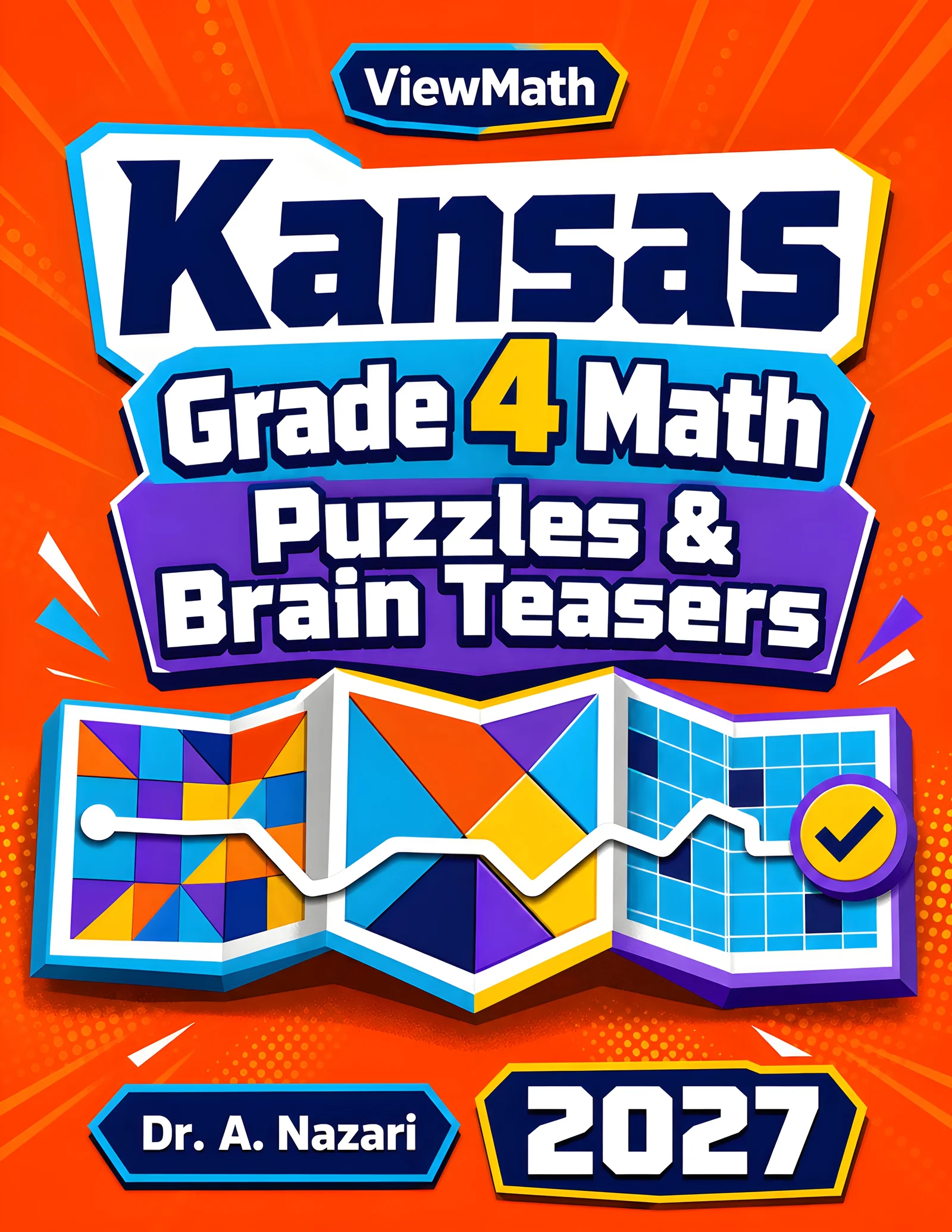 Kansas KAP Grade 4 Math Puzzles and Brain Teasers