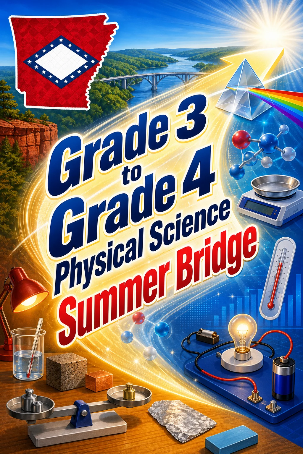 Arkansas Grade 3 to Grade 4 Physical Science Summer Bridge
