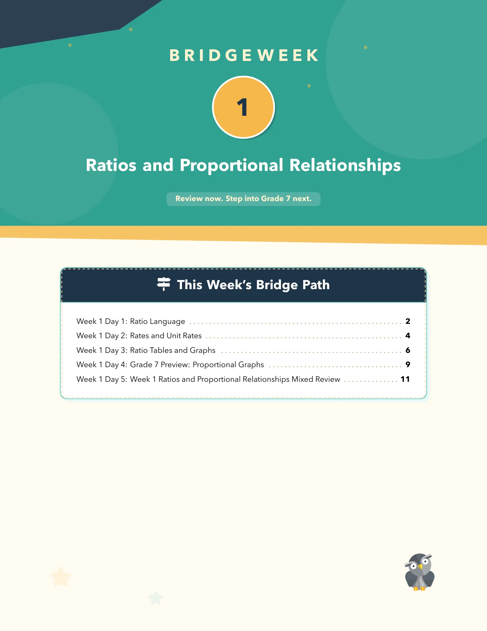 Representative ViewMath book learning or practice page