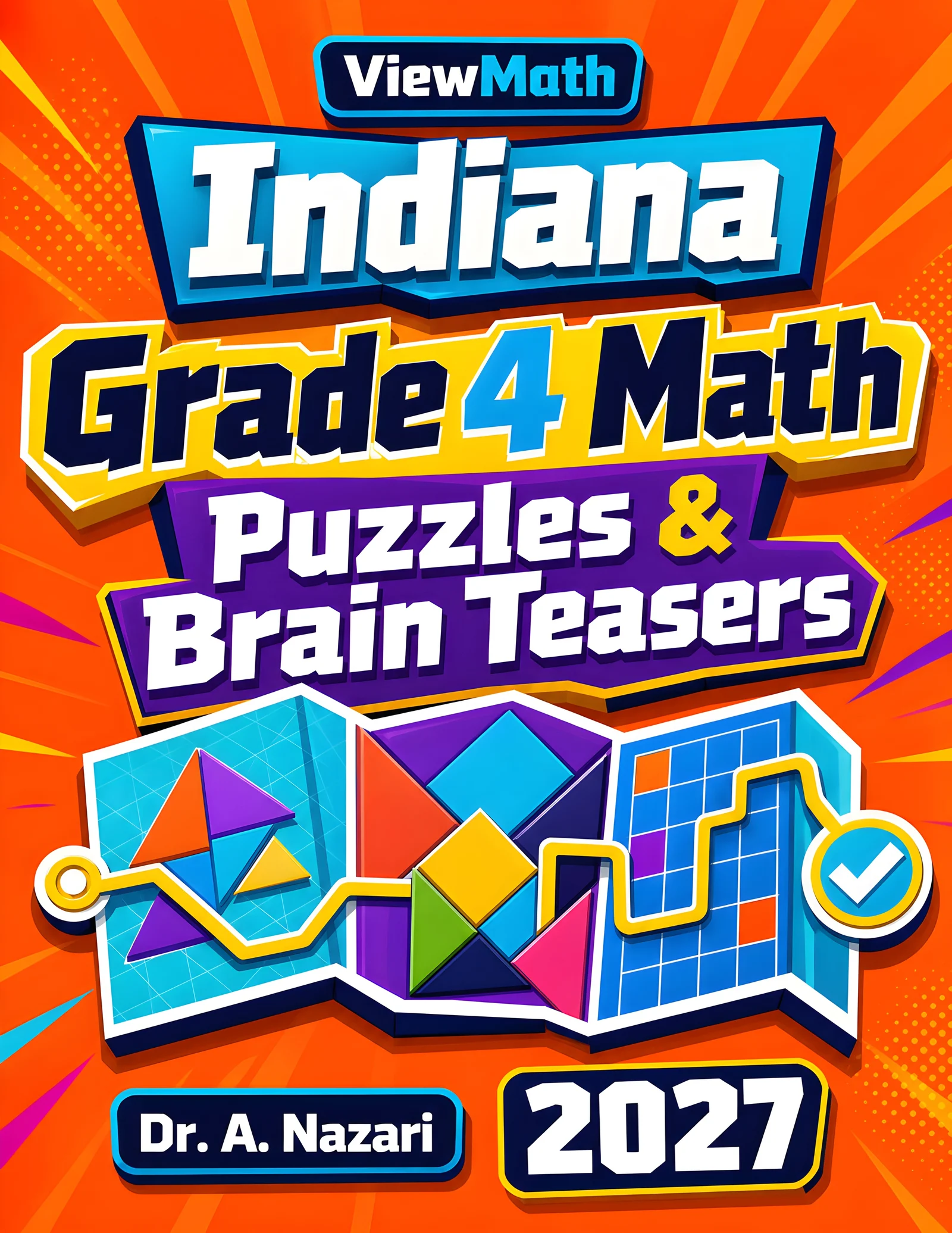 Indiana ILEARN Grade 4 Math Puzzles and Brain Teasers