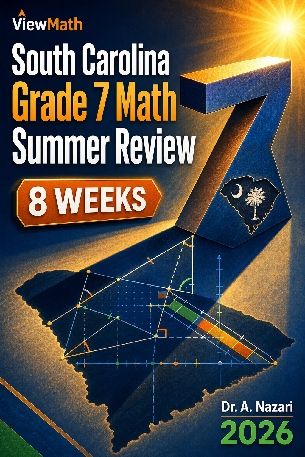 South Carolina SC READY Grade 7 Math Summer Review