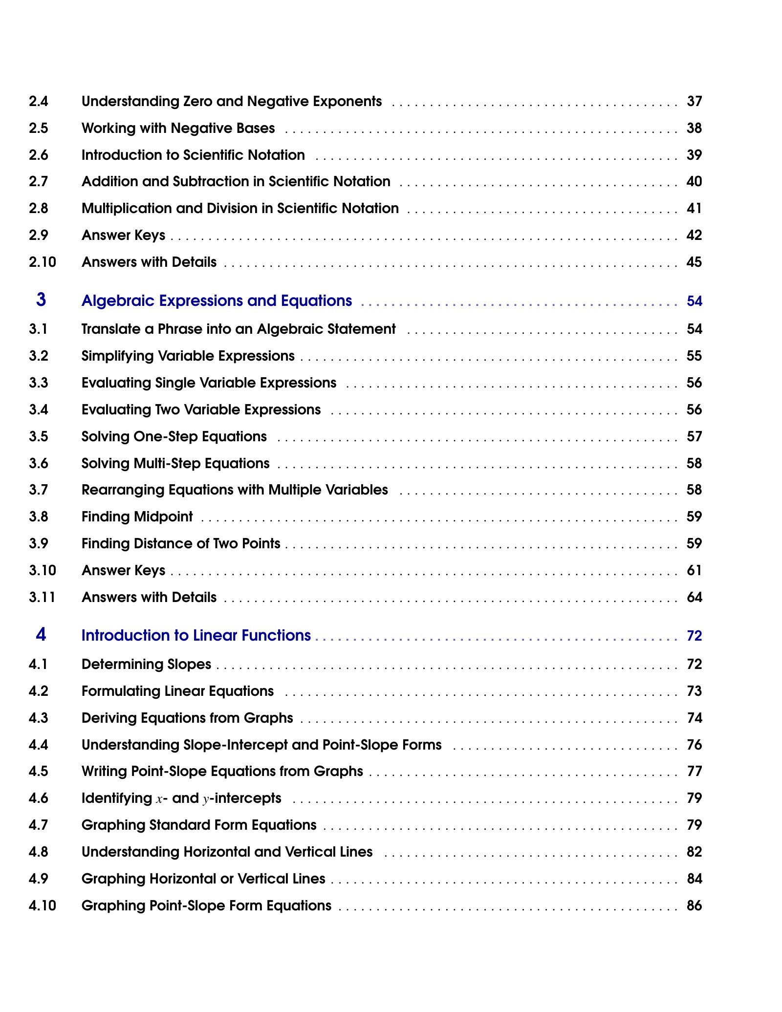 Representative ViewMath book learning or practice page