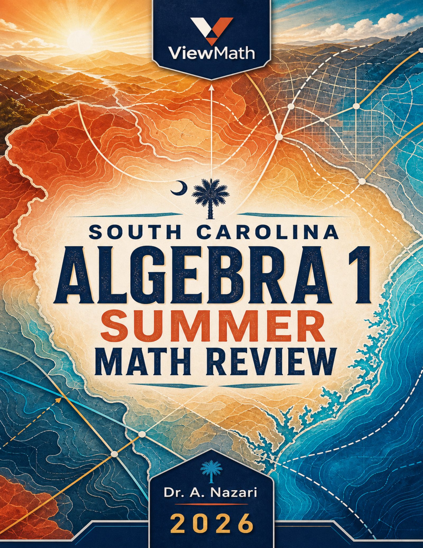 South Carolina SC EOCEP Algebra 1 Summer Math Review