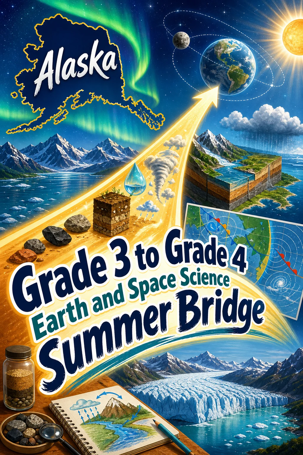 Alaska Grade 3 to Grade 4 Earth and Space Science Summer Bridge