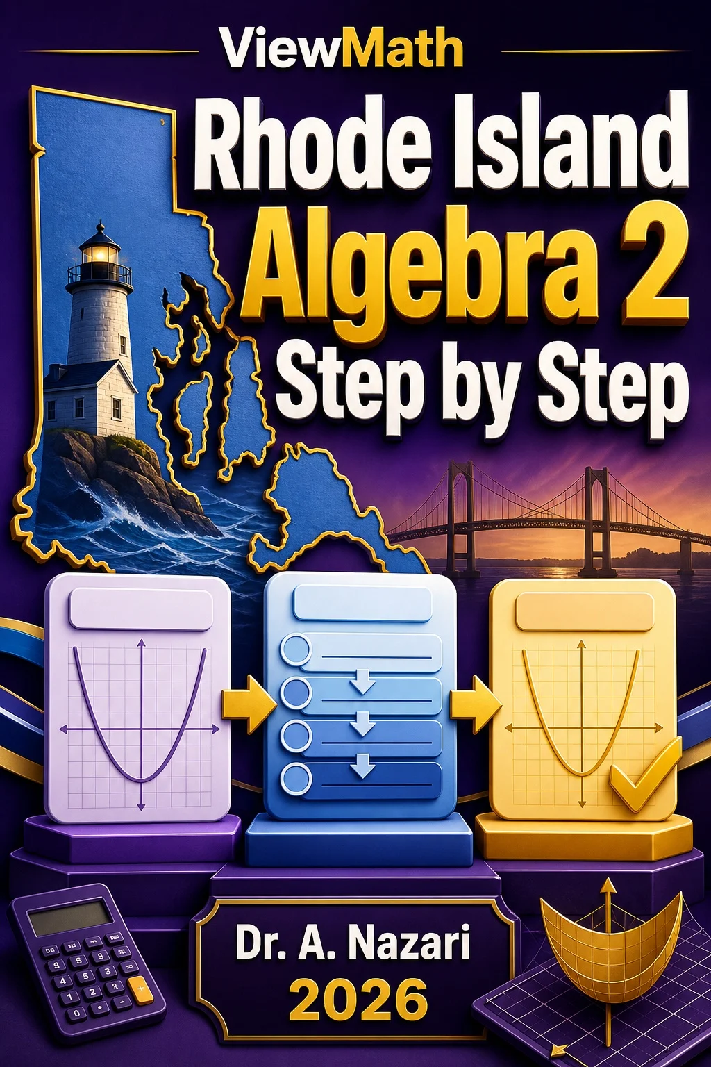 Rhode Island Algebra 2 Step by Step