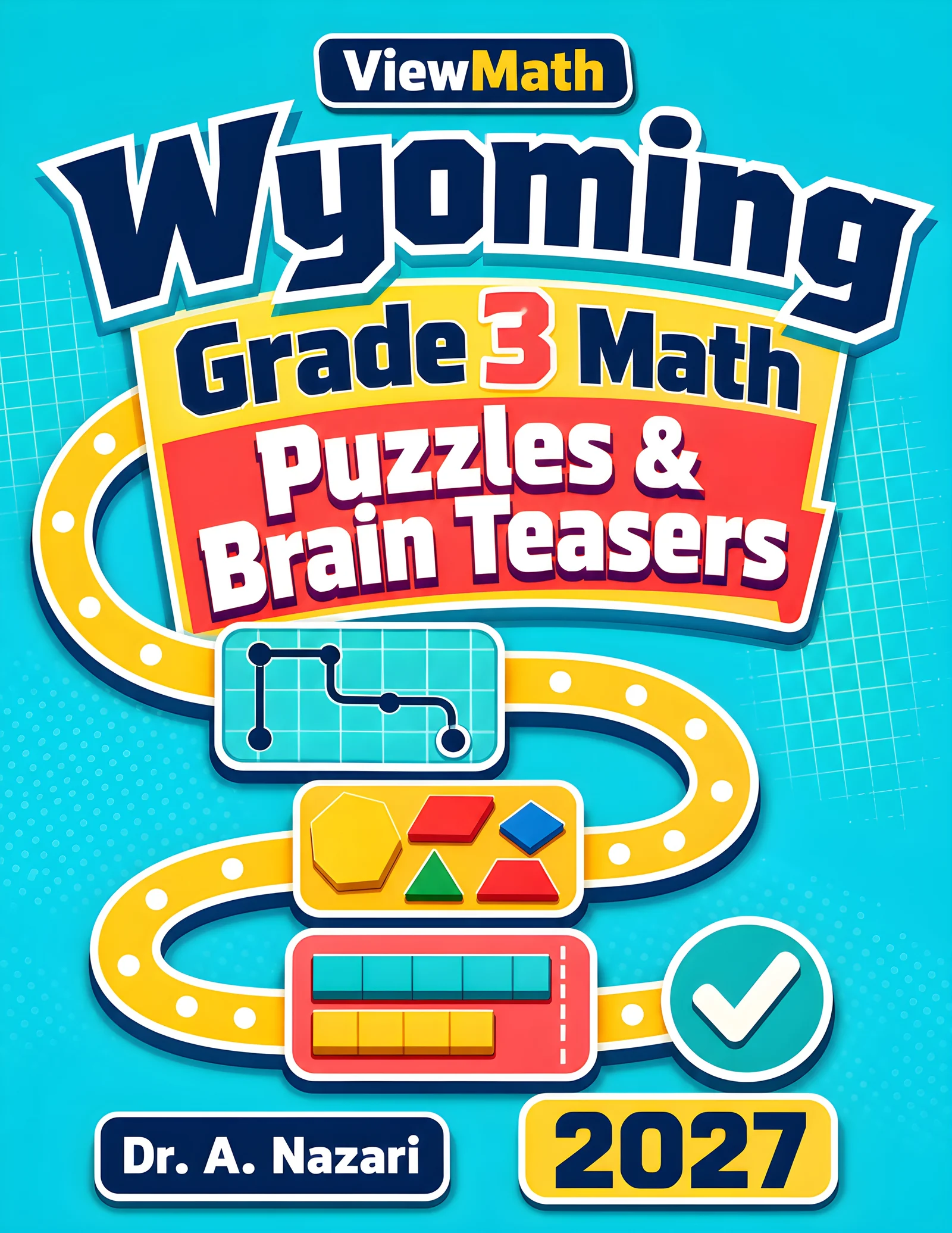 Wyoming WY-TOPP Grade 3 Math Puzzles and Brain Teasers
