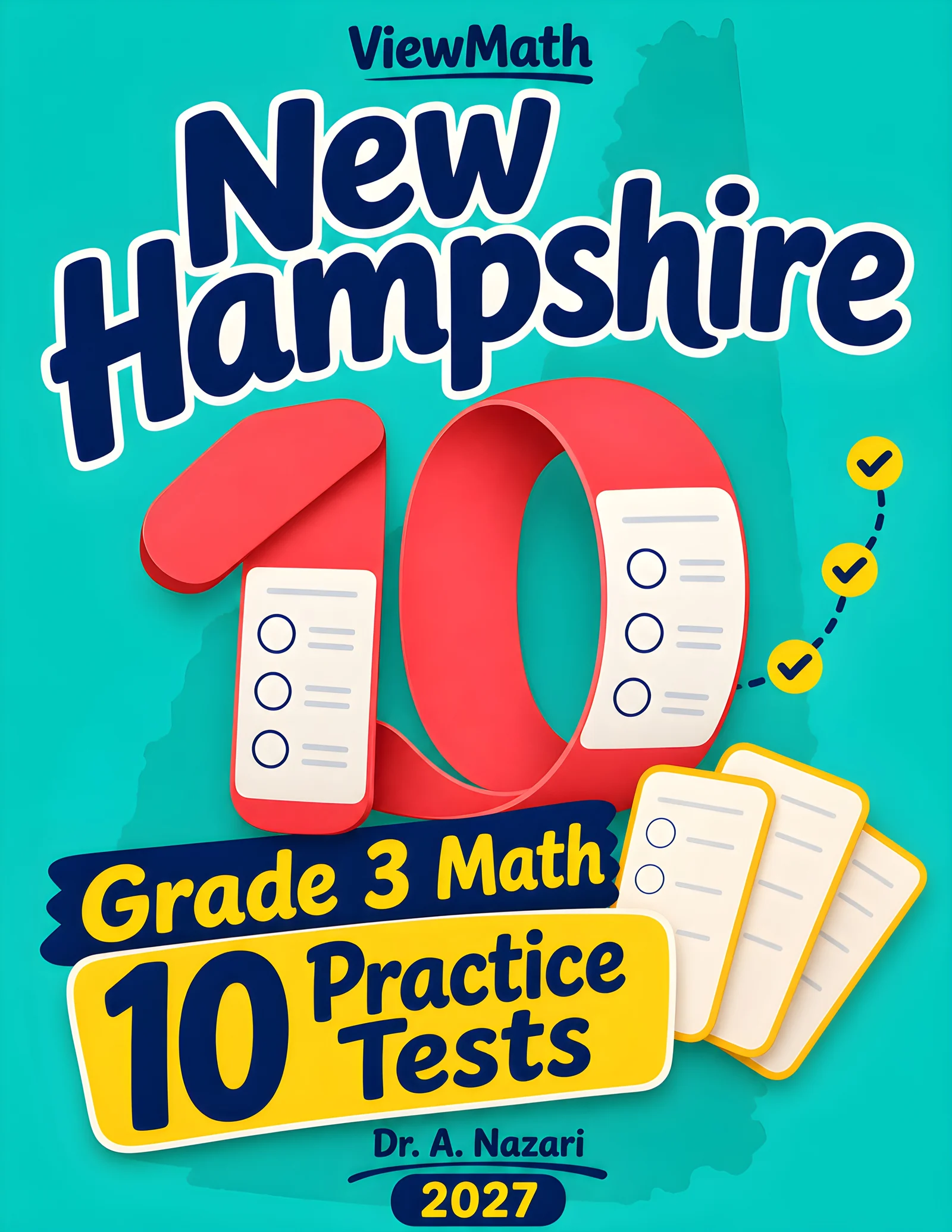 10 New Hampshire NH SAS Grade 3 Math Practice Tests