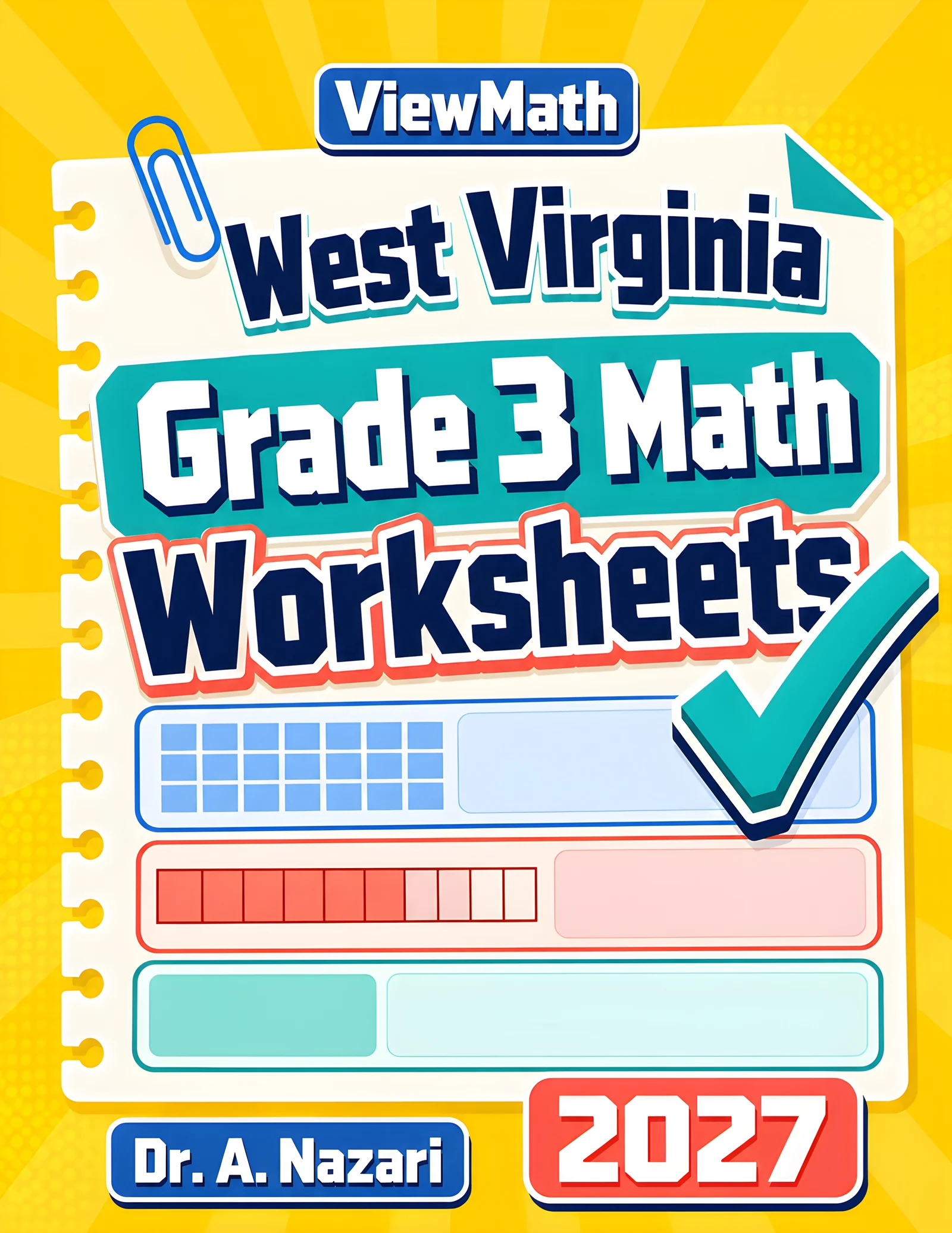 West Virginia WVGSA Grade 3 Math Worksheets