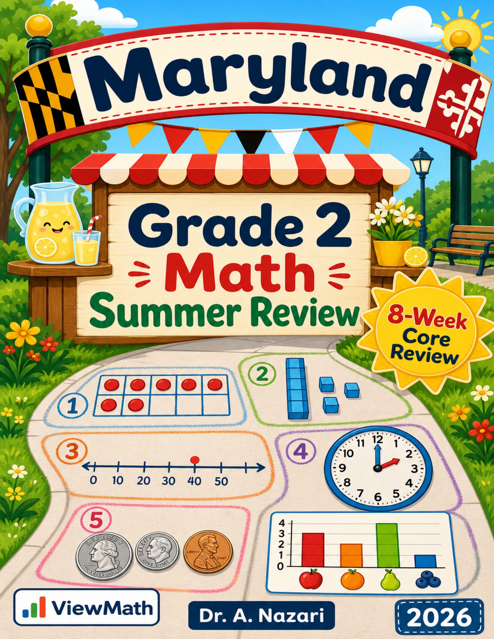 Maryland Grade 2 Math Summer Review