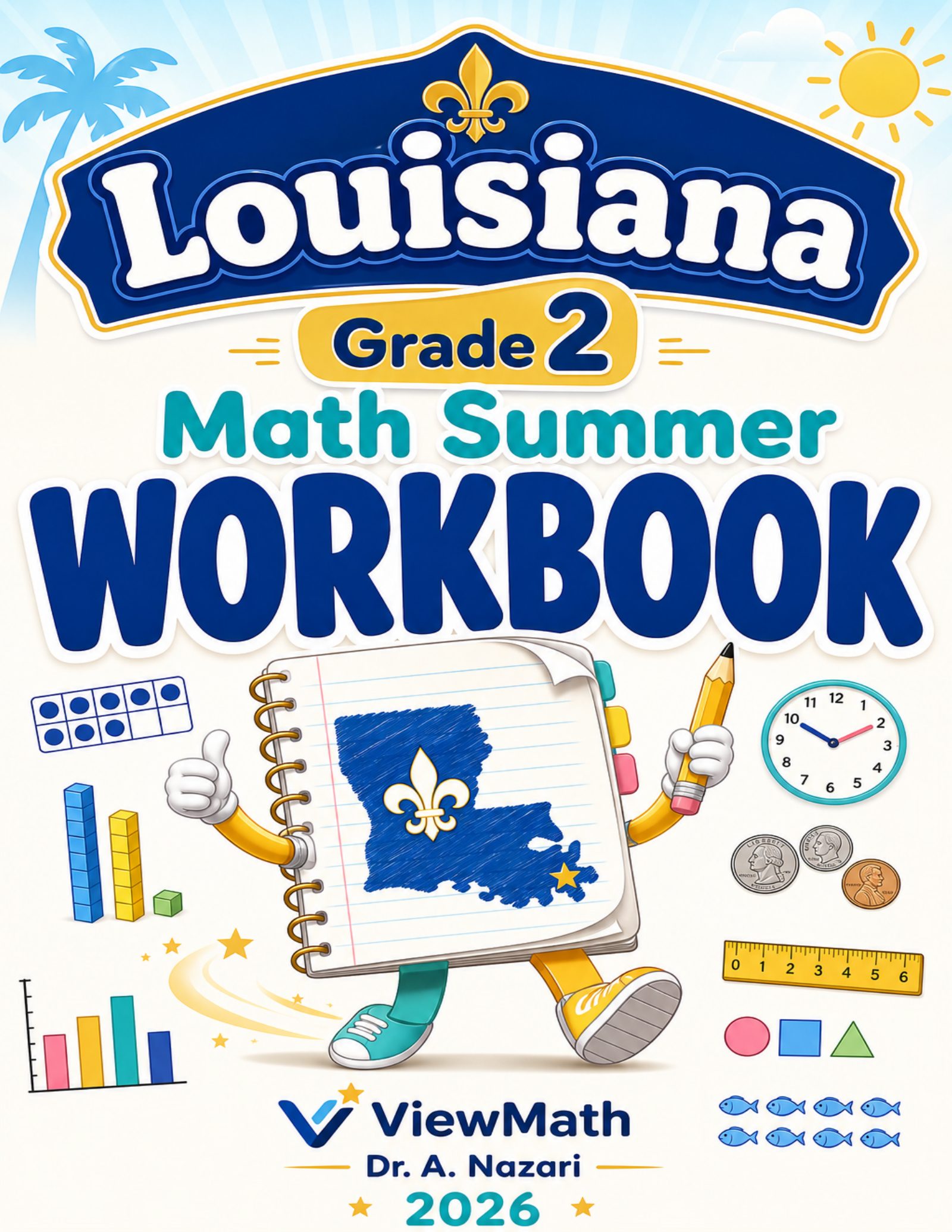 Louisiana Grade 2 Math Summer Workbook