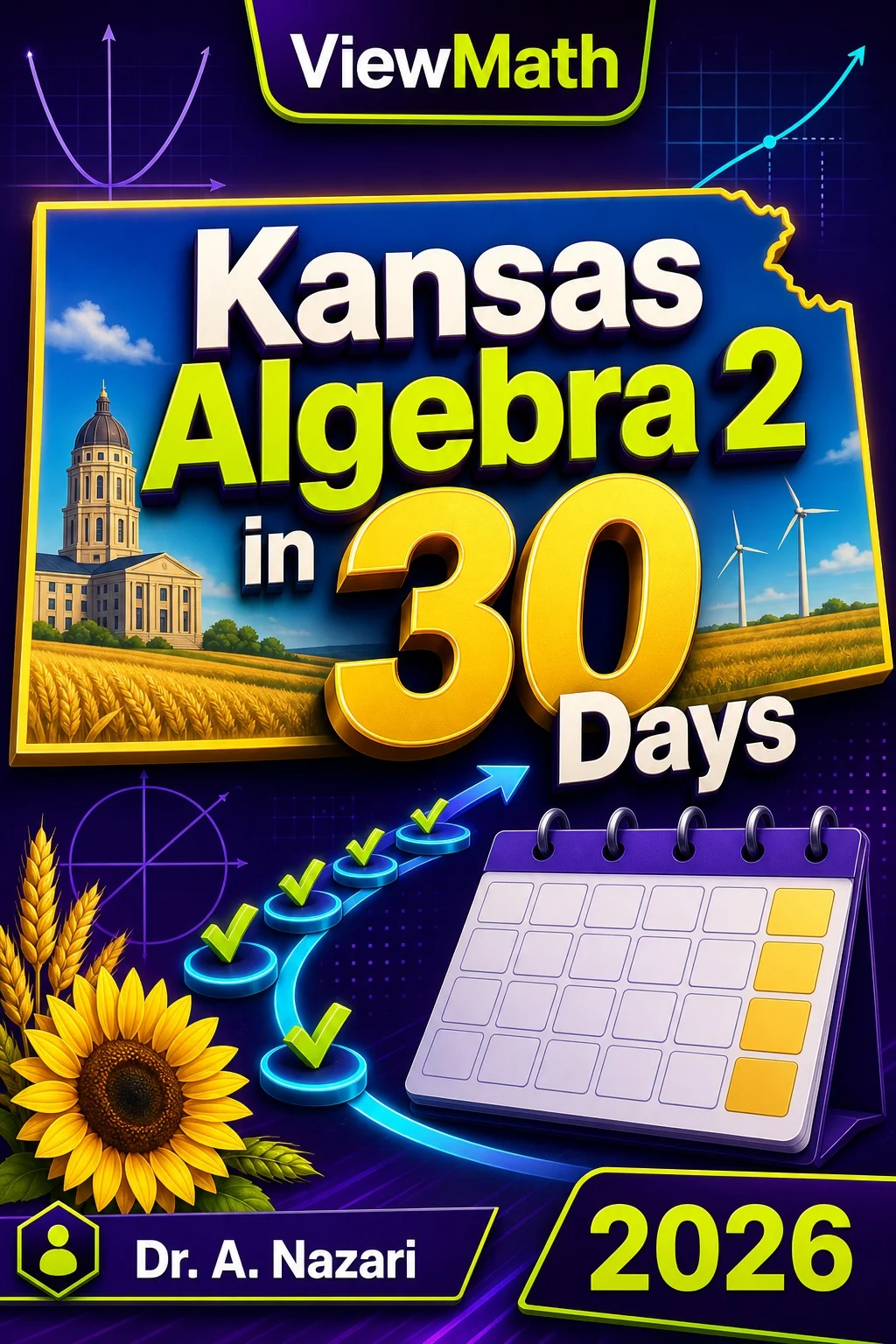 Kansas Algebra 2 in 30 Days