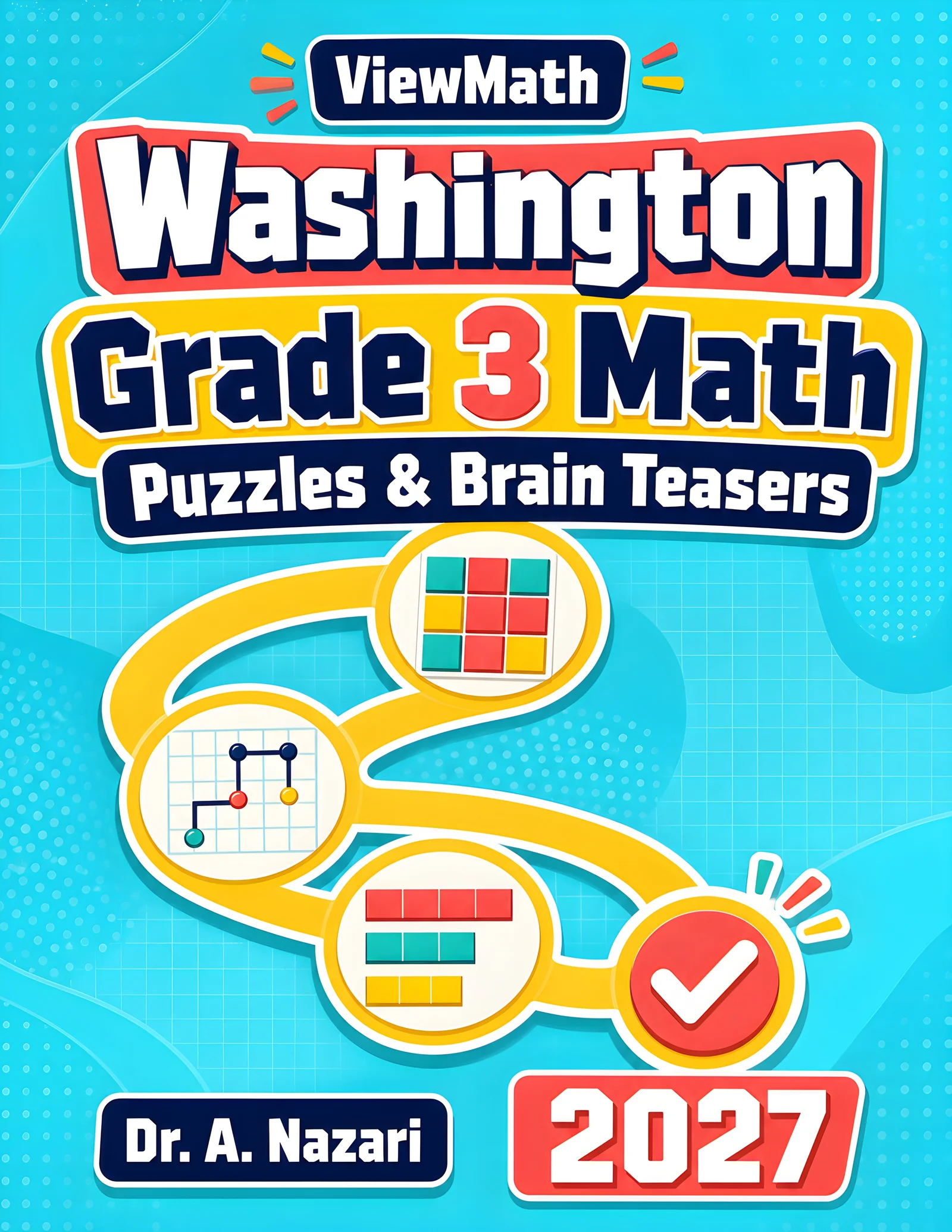 Washington SBA Grade 3 Math Puzzles and Brain Teasers